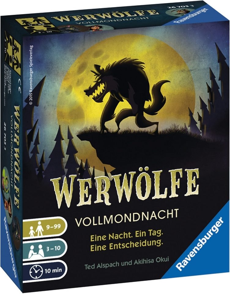 Ravensburger Spiel »Werwölfe Vollmondnacht«, Made in Europe