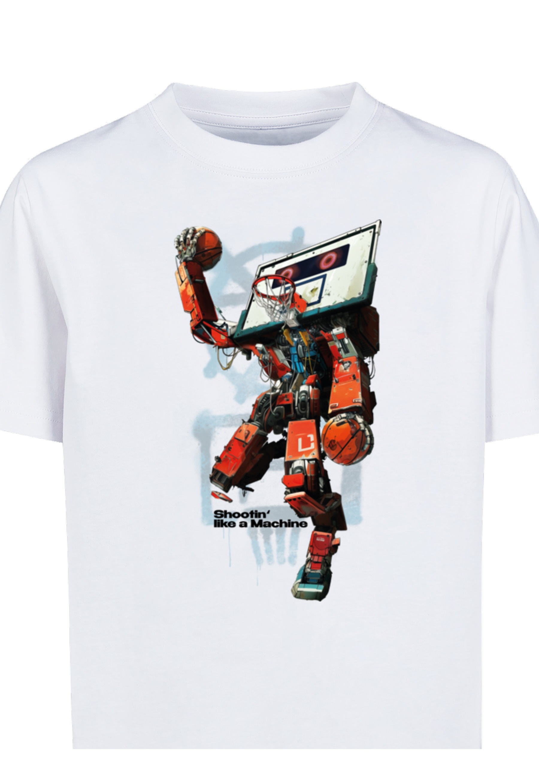 MisterTee T-Shirt »MisterTee Ballin Robot Tee« 1 Stk.