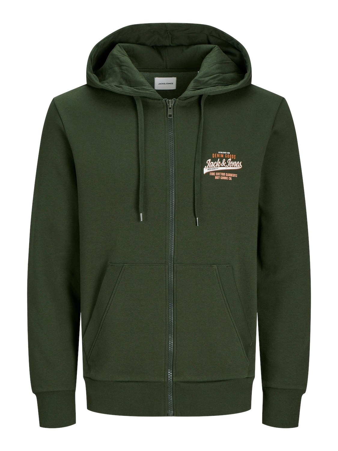 Jack & Jones Kapuzensweatjacke "JJLOGO SWEAT ZIP HOOD 2 COL"