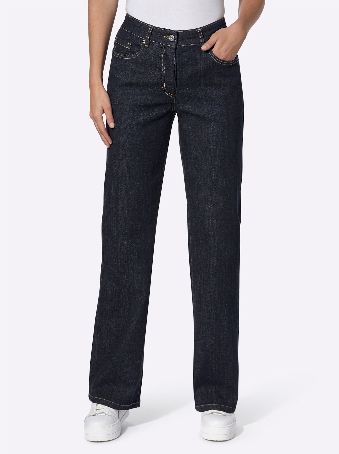 Inspirationen 5-Pocket-Jeans, (1 tlg.) günstig online kaufen