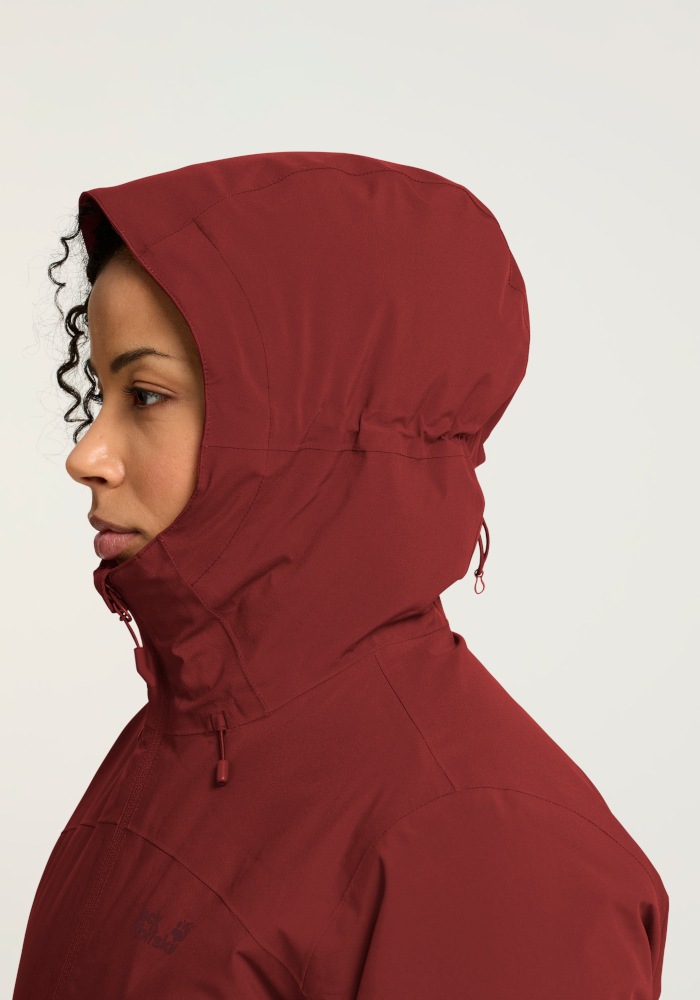 Jack Wolfskin Winterjacke »HEIDELSTEIN 2 INS JKT W« Steppjacke mit Kapuze, wasserdicht, warm