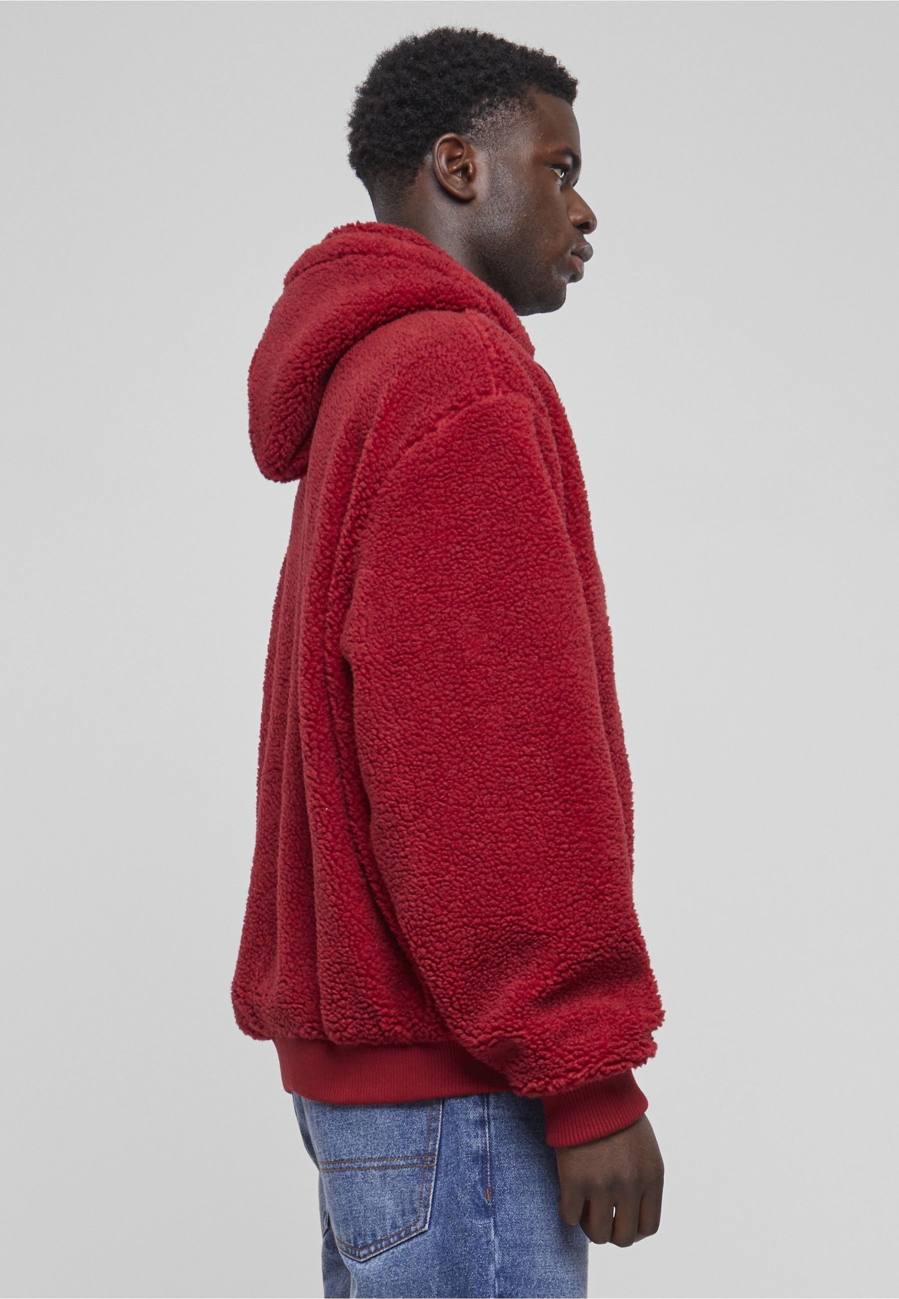 Karl Kani Longpullover »Karl Kani Herren KM233-019-2 KK Varsity Teddy Full Zip Hoodie« 1