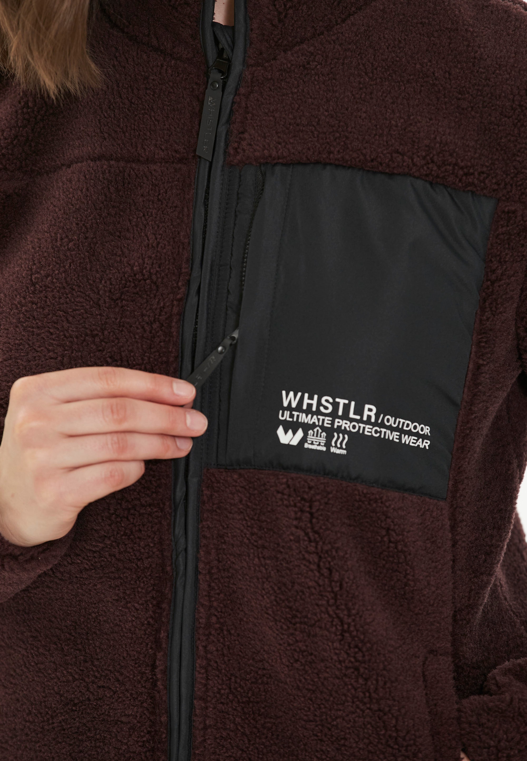 WHISTLER Fleecejacke »Sprocket«, mit Kontrast-Brusttasche online | BAUR bestellen