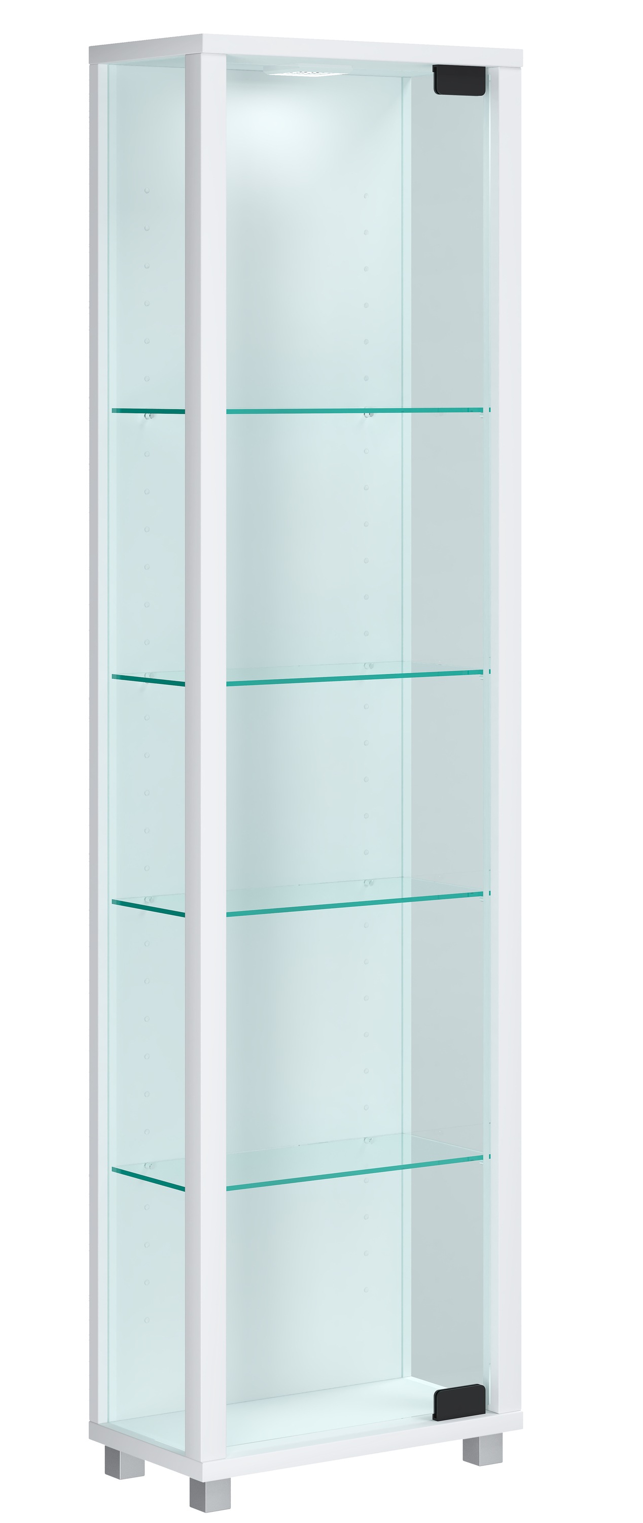 VCM Standvitrine »Holz Glas Stand Vitrine Sammelvitrine Edana Mini«