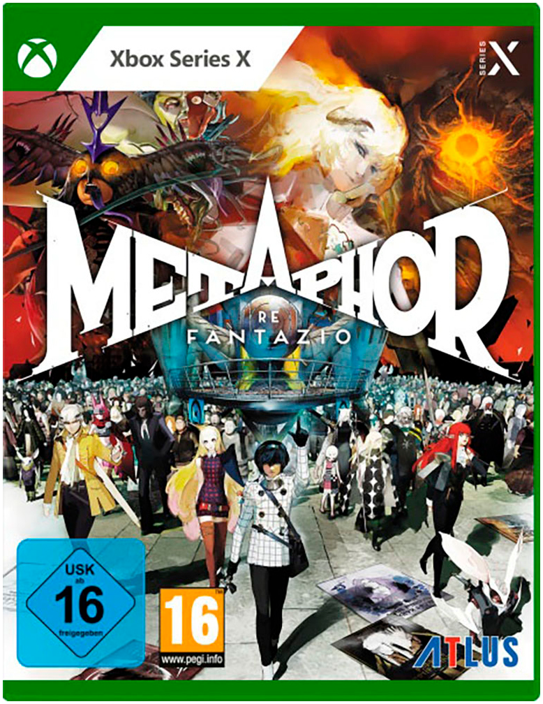 ATLUS Spielesoftware "Metaphor: ReFantazio", Xbox Series X, transparent, Spielesoftware
