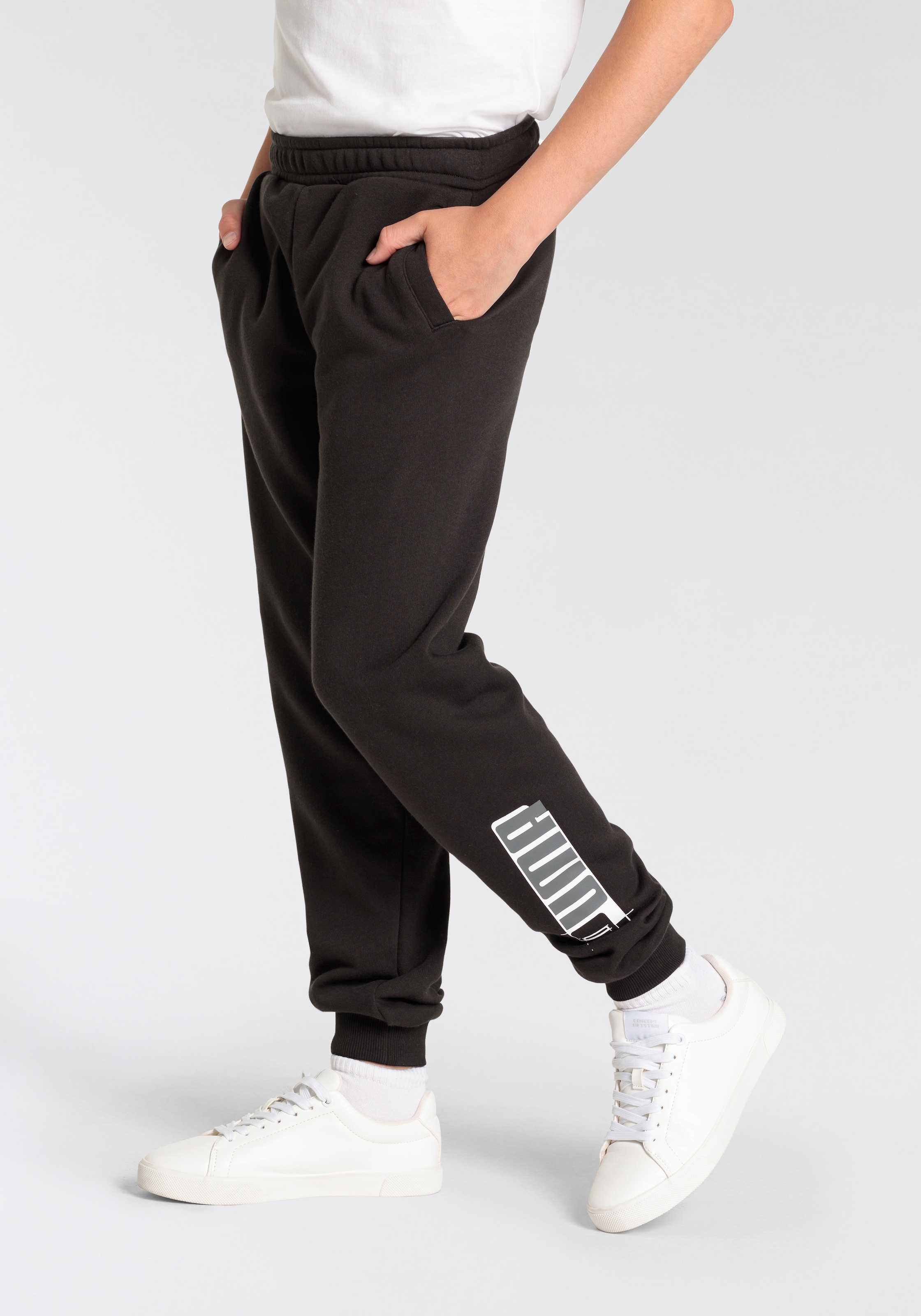 PUMA Trainingshose »ESS+ LOGO LAB SWEATPANTS TR CL B«