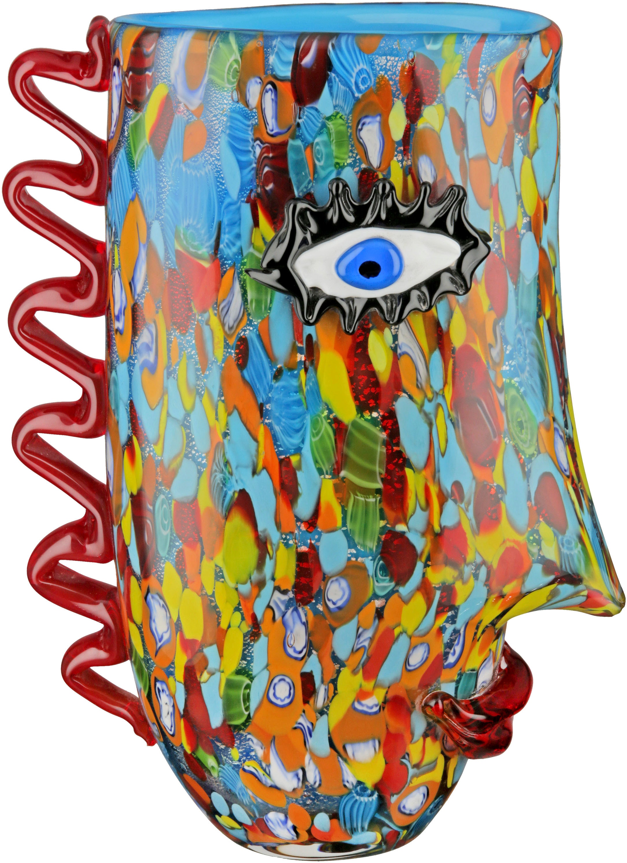 Casablanca by Gilde Tischvase »Froozen« durchgefärbt ir mu...
