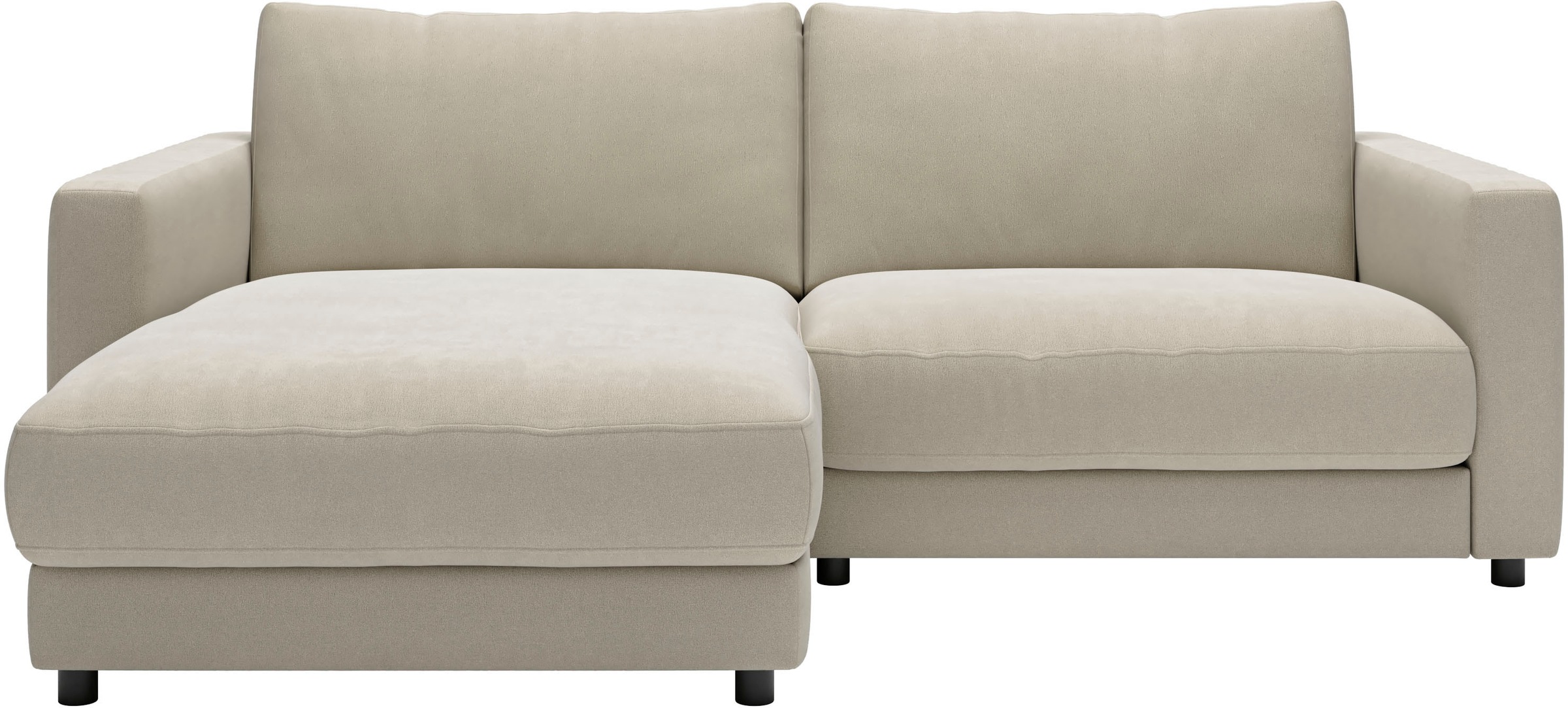 Home affaire Ecksofa "Ecksofa Jiro, L-Form, große Sitztiefe, Breite 226 cm" günstig online kaufen