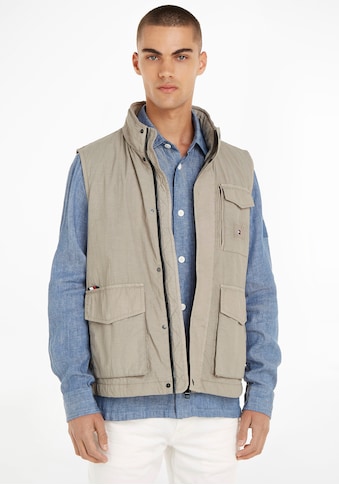 TOMMY HILFIGER Outdoorjacke »GMD SAIL VEST« su aufges...