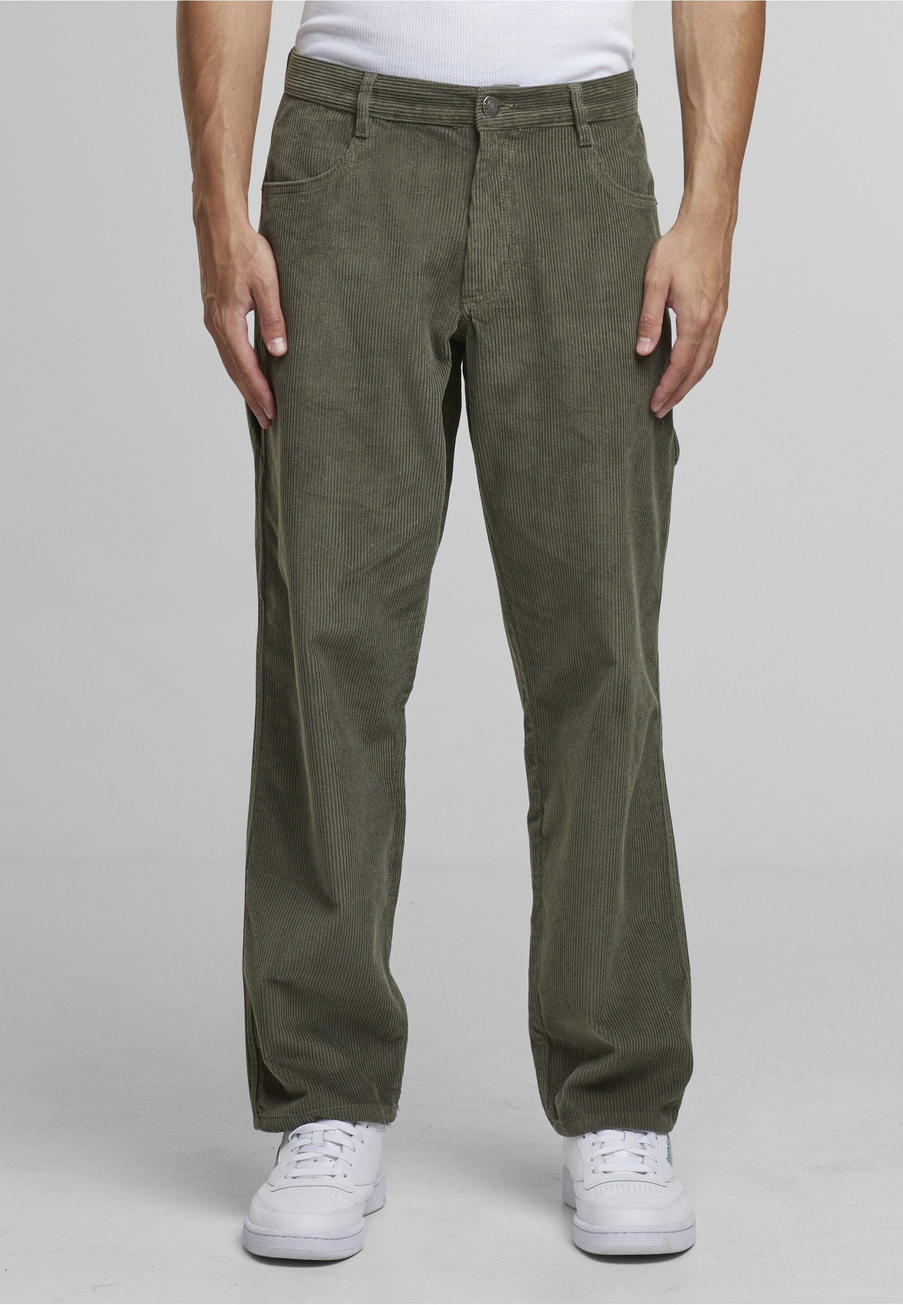 URBAN CLASSICS Stoffhose »Urban Classics Corduroy Carpenter Pants«