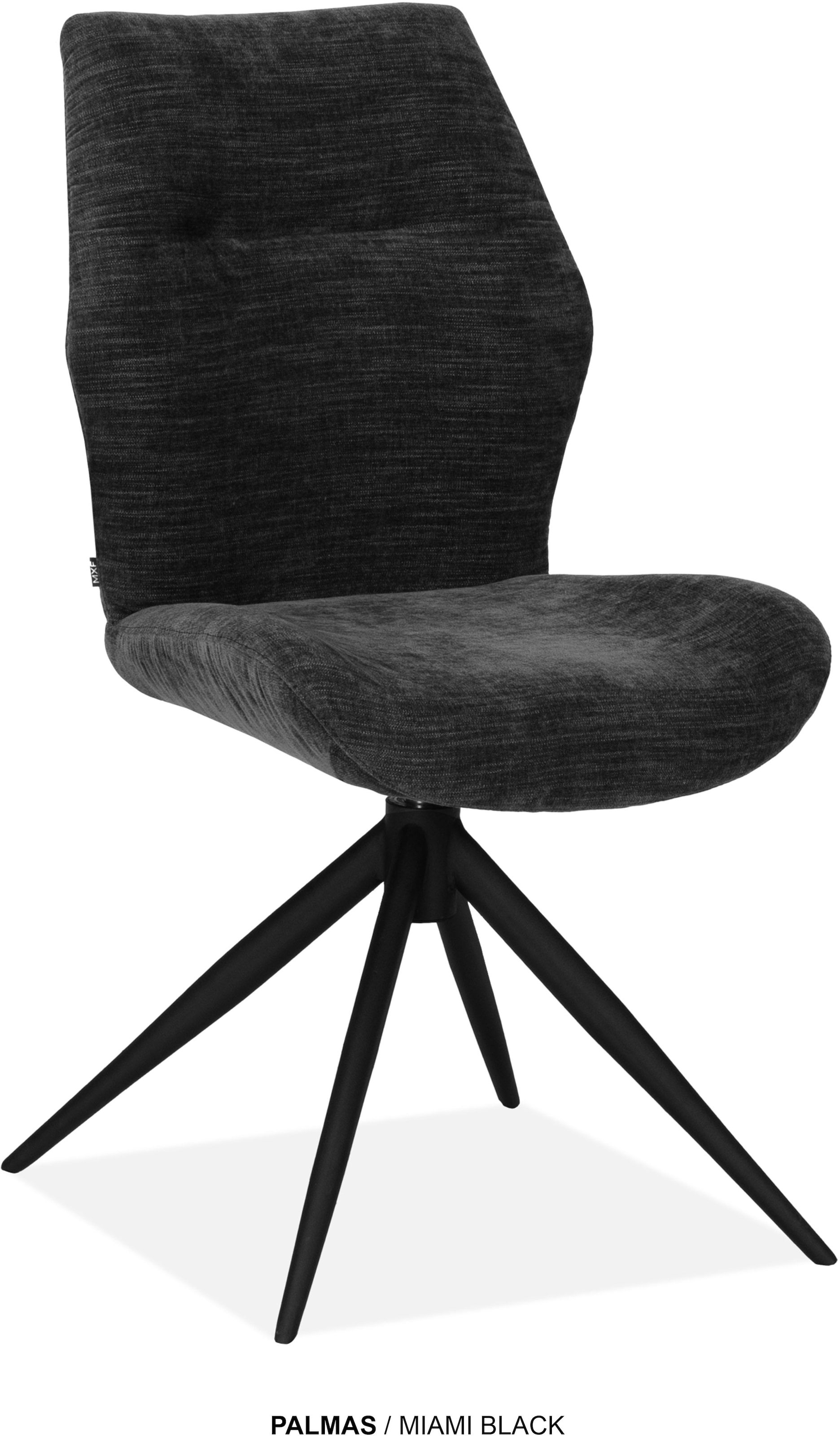 OMG Design Esszimmerstuhl "Palmas" (Set) 1 Stk.Drehstuhl mit auto-return, Moderner Bezug