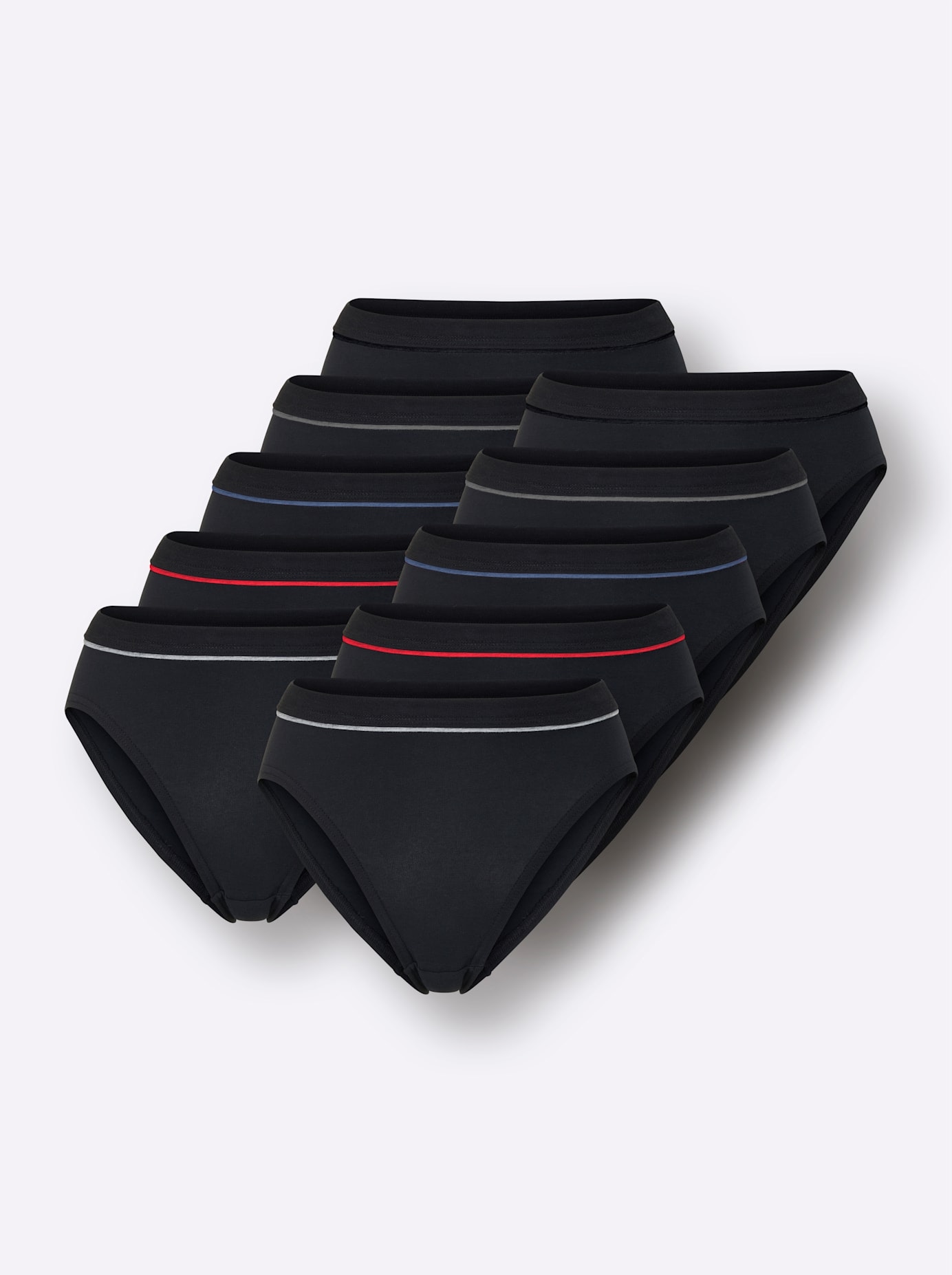 wäschepur Jazz-Pants Slips, (10 St.)