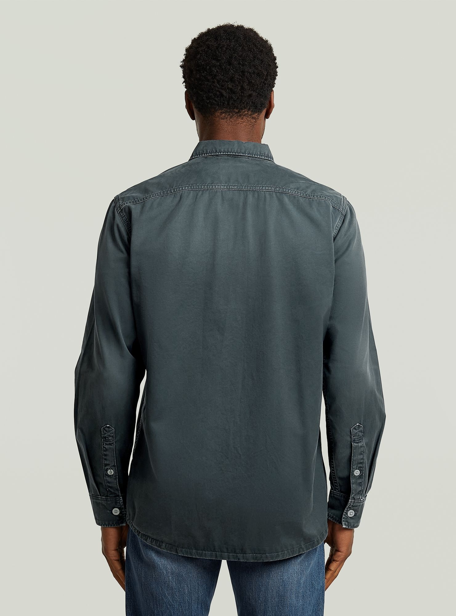 G-STAR Langarmshirt "Regular One Pocket Shirt" günstig online kaufen