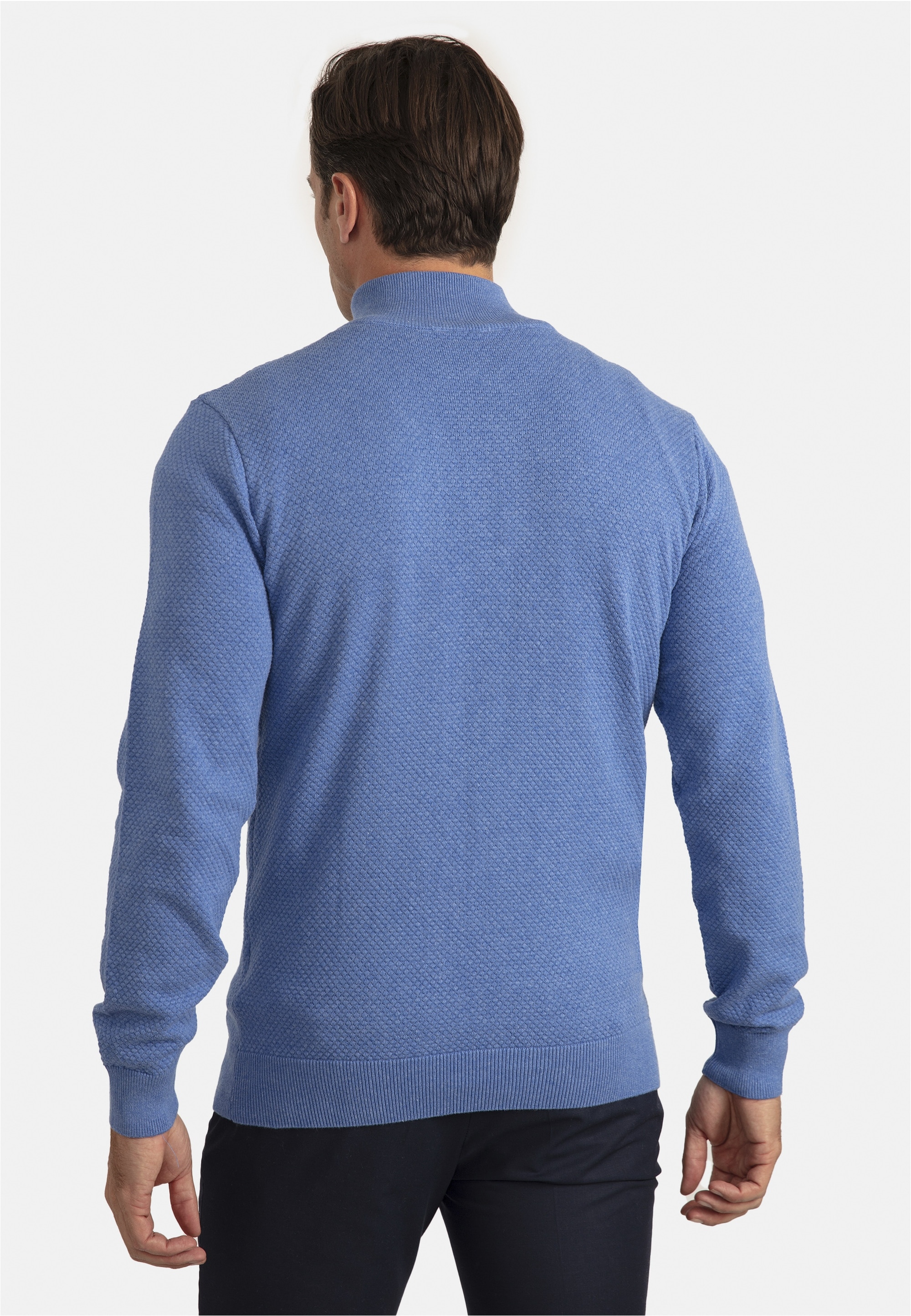 SIR RAYMOND TAILOR Strickpullover »Kate«, mit bequemem Troyer-Kragen