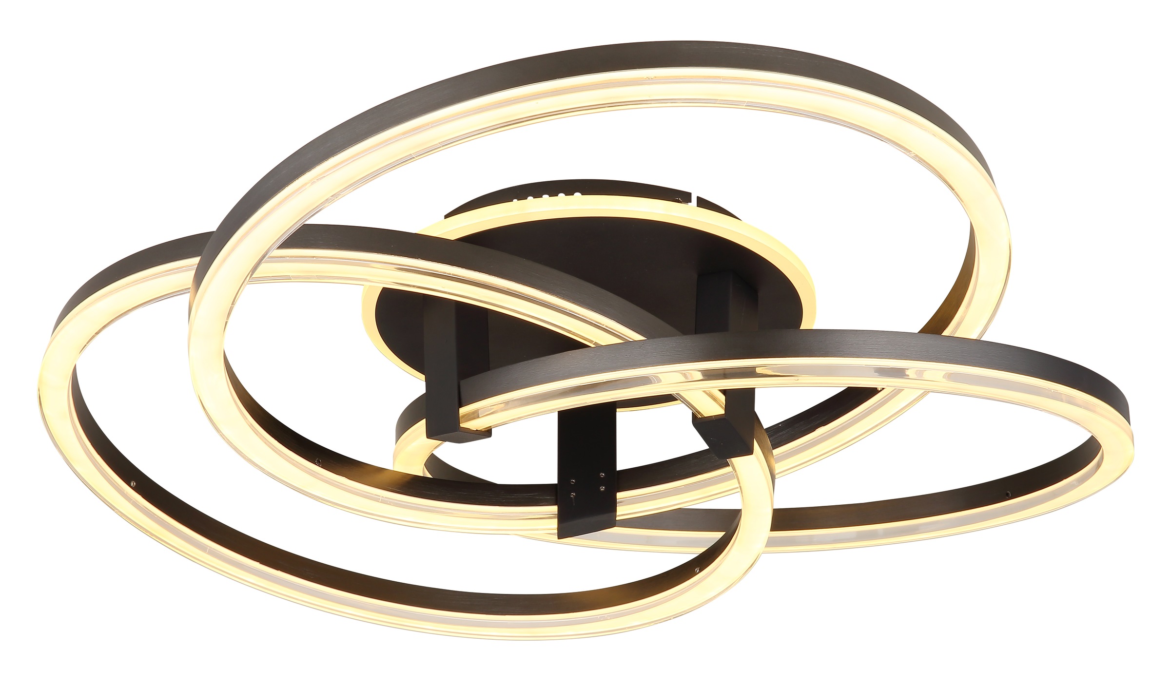 GLOBO LIGHTING Deckenleuchte »TRIS« LED-Modul 1 Stk. warmweiß - kaltweiß Deckenlampe Wohnzimmer-Leuchte Schlafzimmer-Leuchte Flur Küche