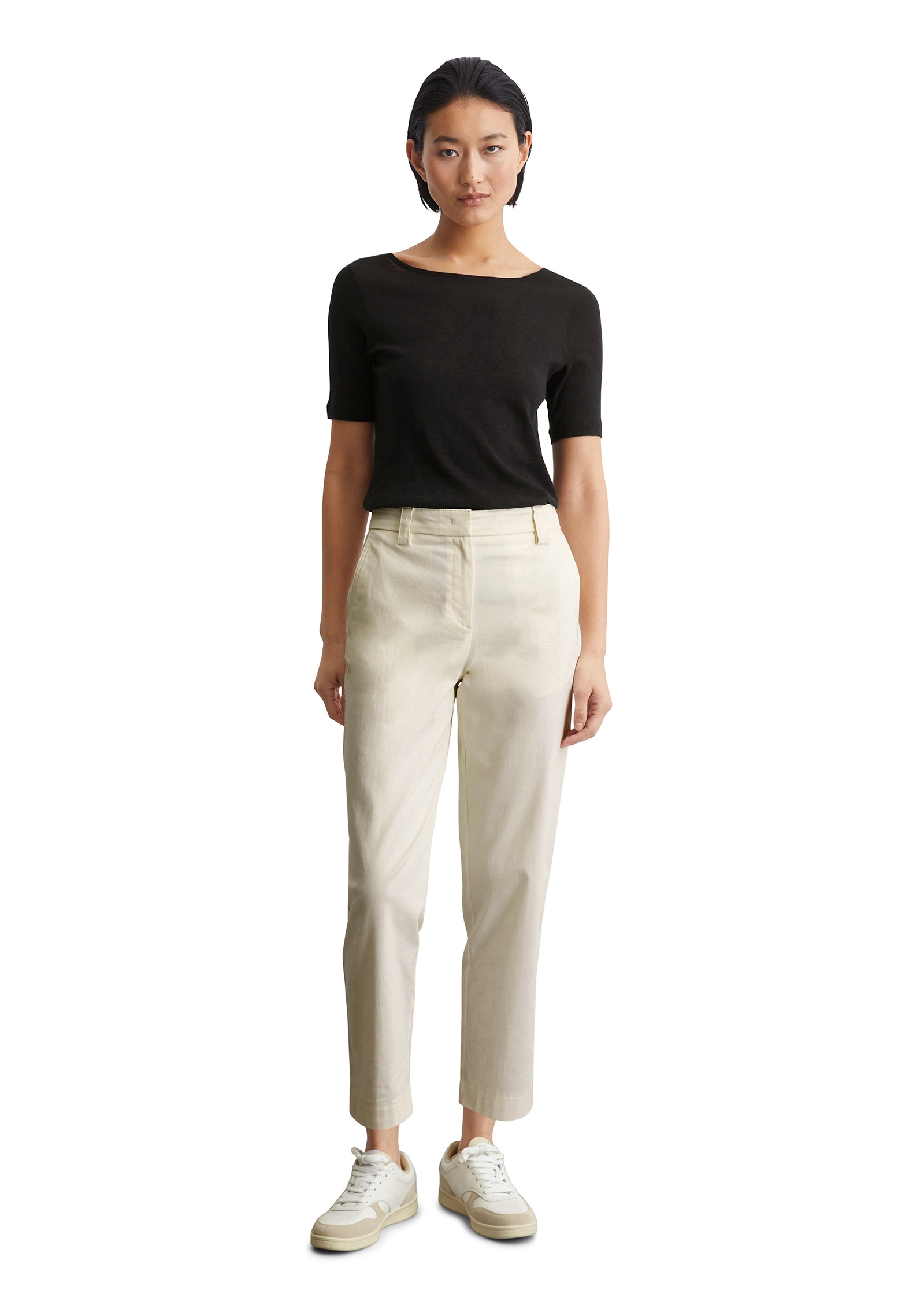 Marc O'Polo T-Shirt »mit U-Boot-Ausschnitt«