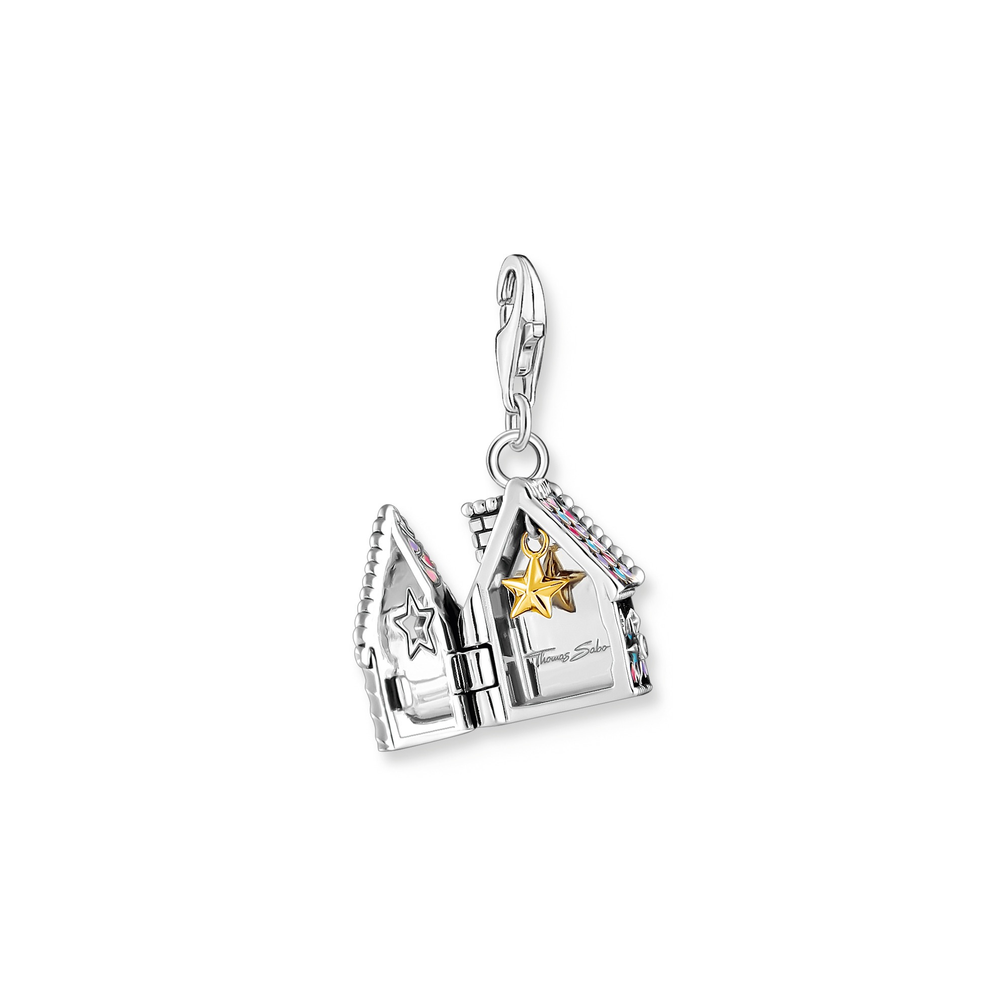 Thomas Sabo Lebkuchenhaus Silber Charm Multicolor One Size 2