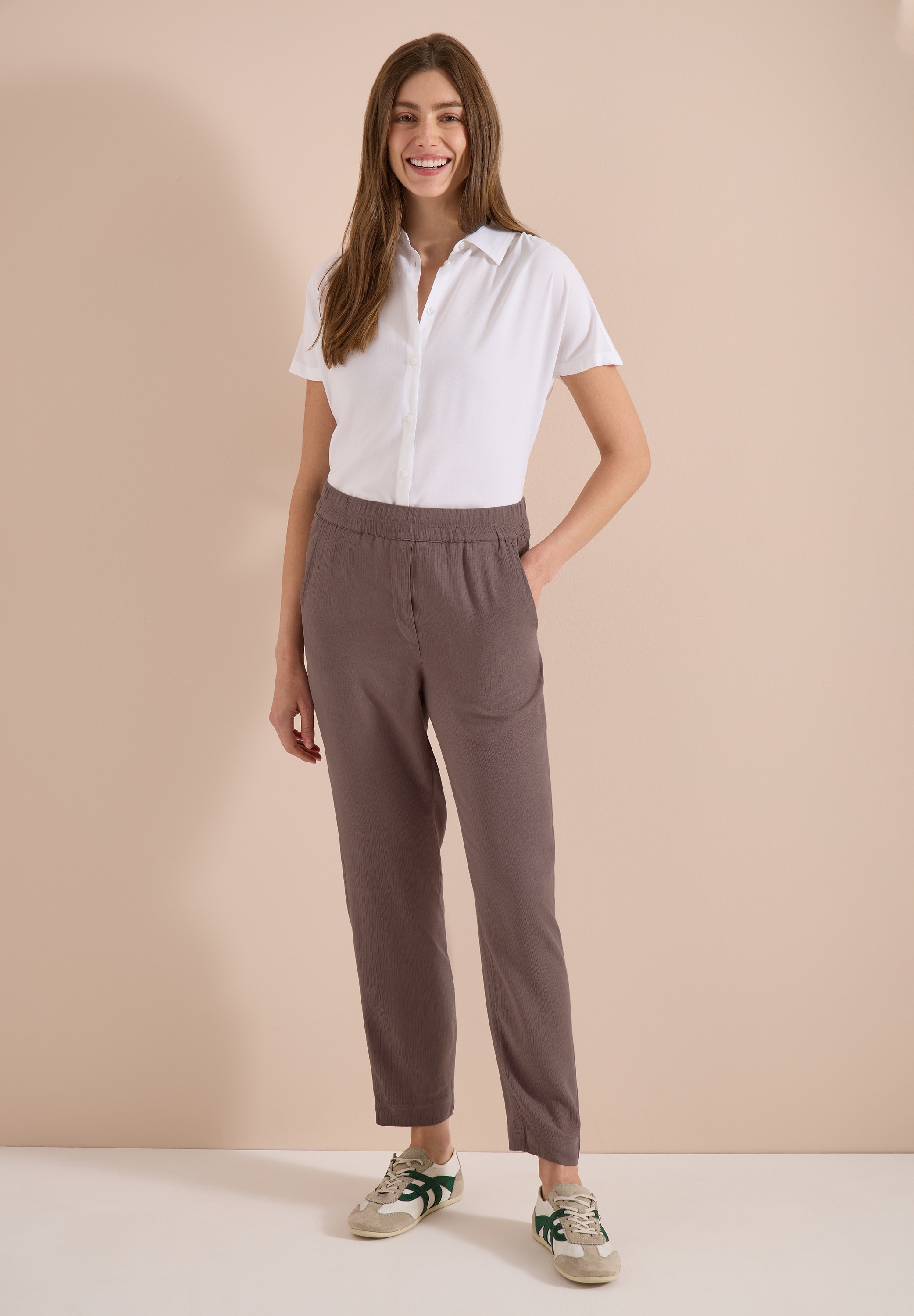 Cecil Stoffhose  Middle Waist