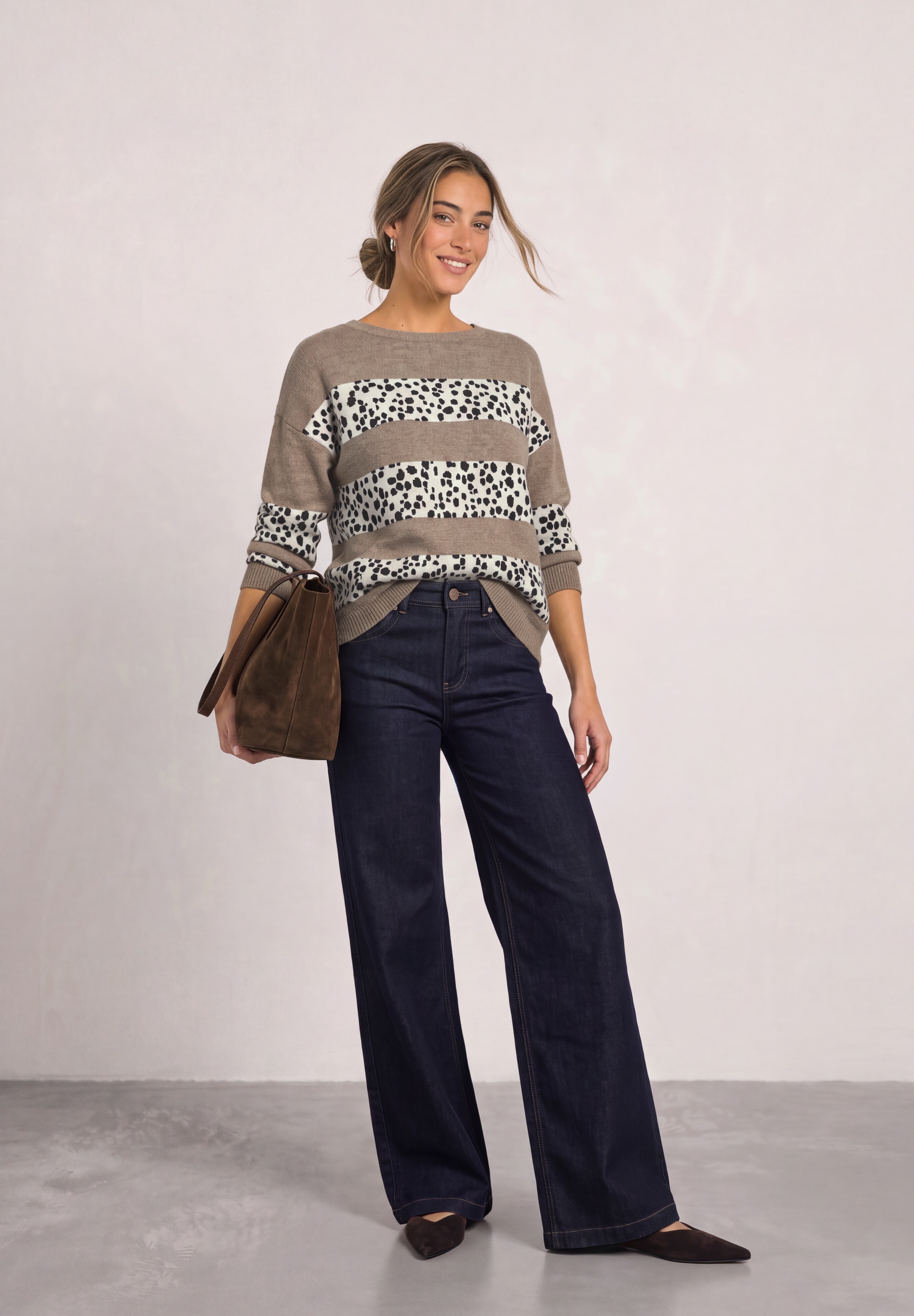 STREET ONE Jacquardpullover