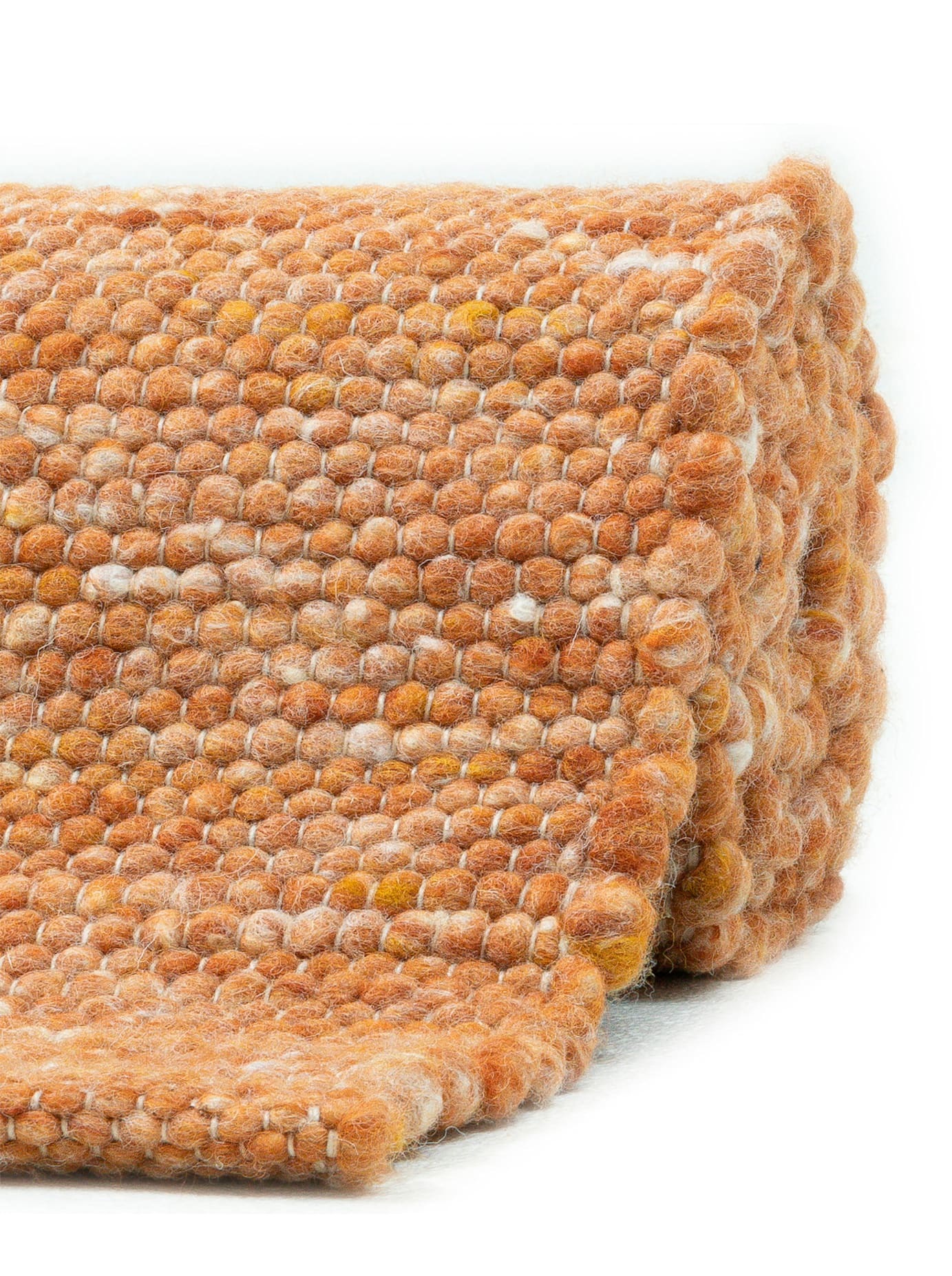 Teppich HEINE HOME Gr. 8, orange, B:190cm H:12mm L:290cm, Wolle, Teppiche, Teppich 2