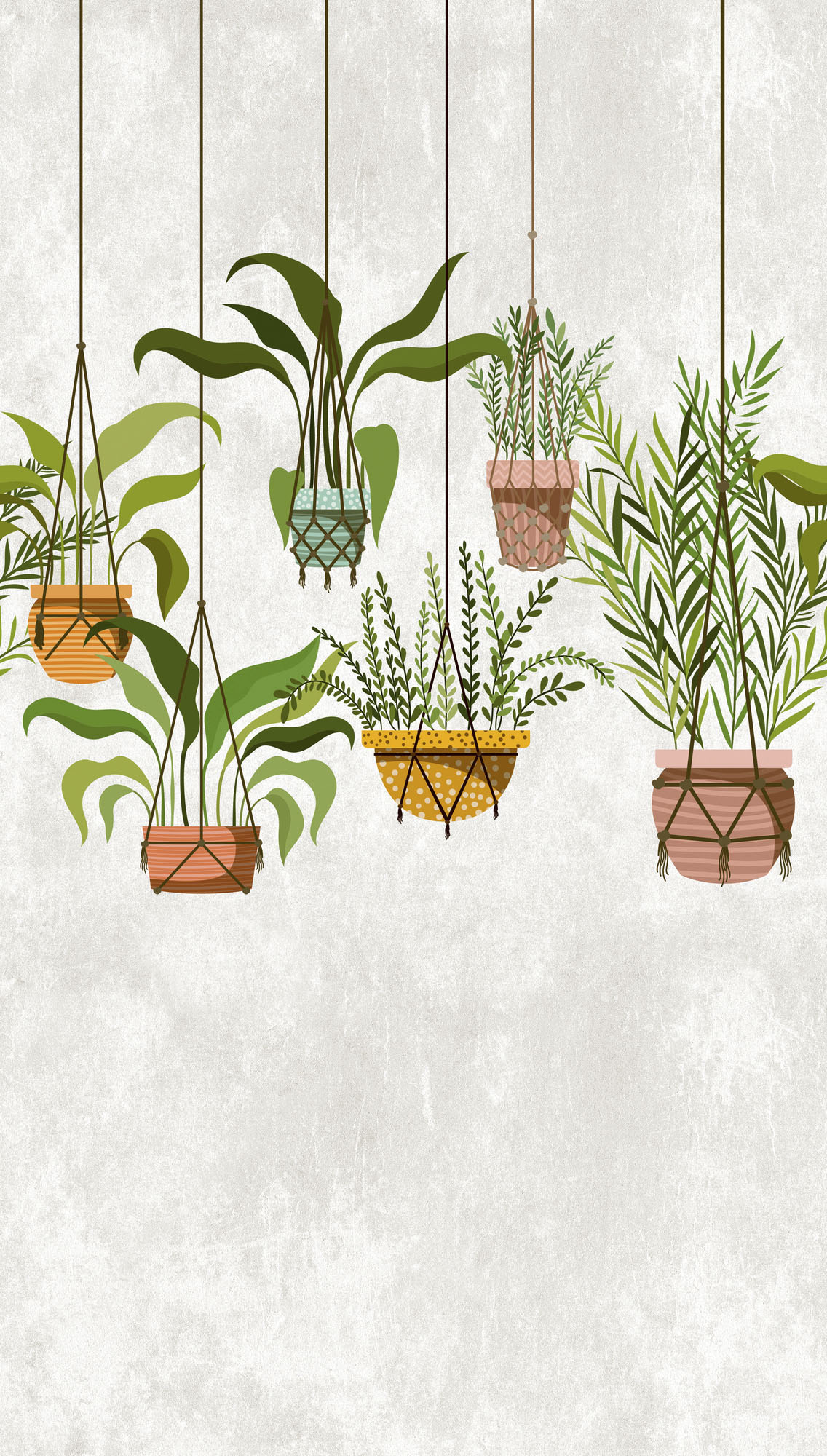 living walls Fototapete "The Wall" Motiv botanisch floral glatt Fototapete Floral Tapete Palmen Tapeten Wohnzimmer Flur Design Optik