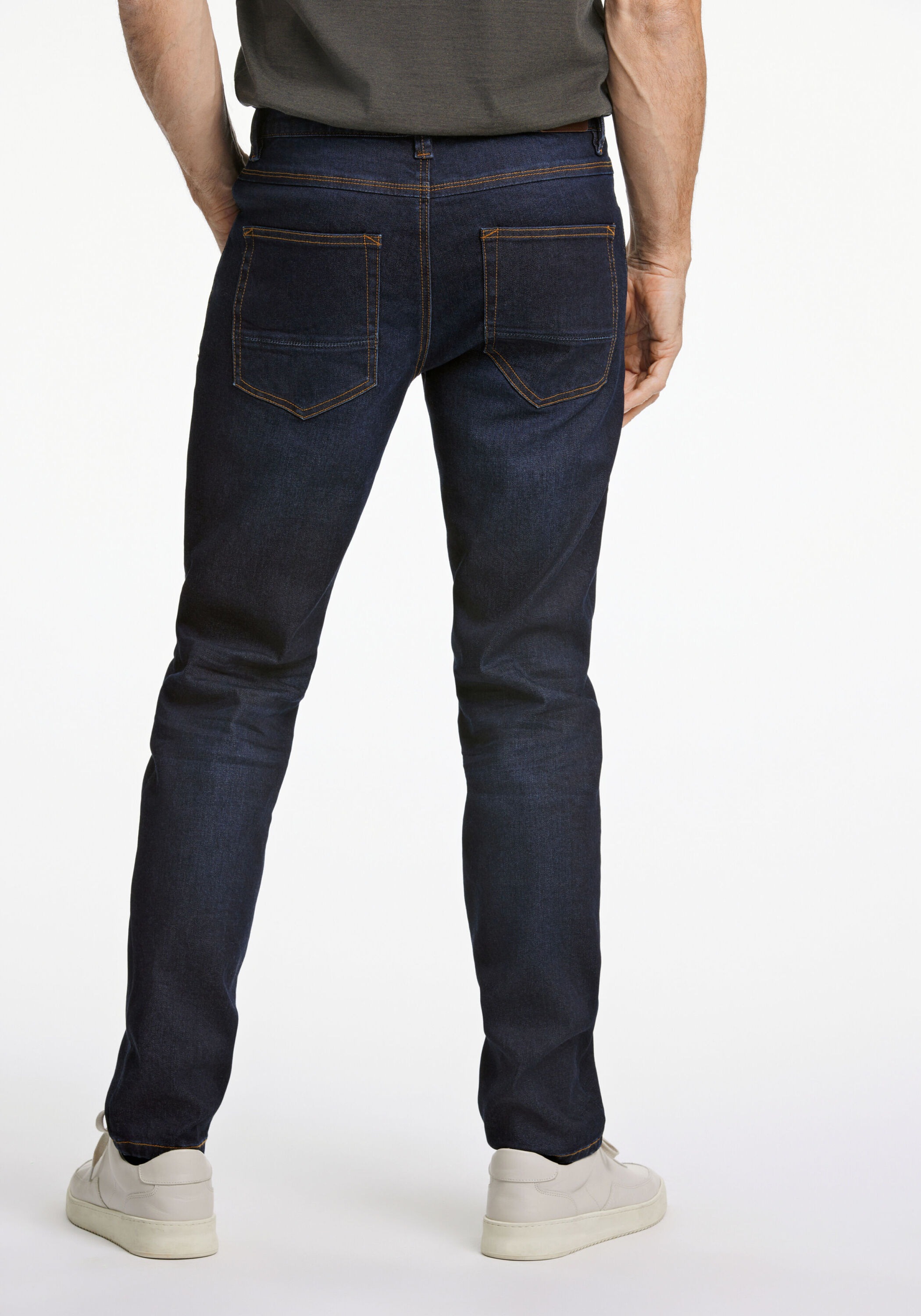 BISON 5-Pocket-Jeans "Jeans Tapered Fit" günstig online kaufen