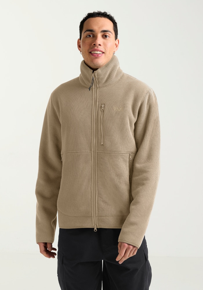 Jack Wolfskin "LAKE RIDGE JKT M" mit hochschließendem Kragen, winddicht, atmungsaktiv