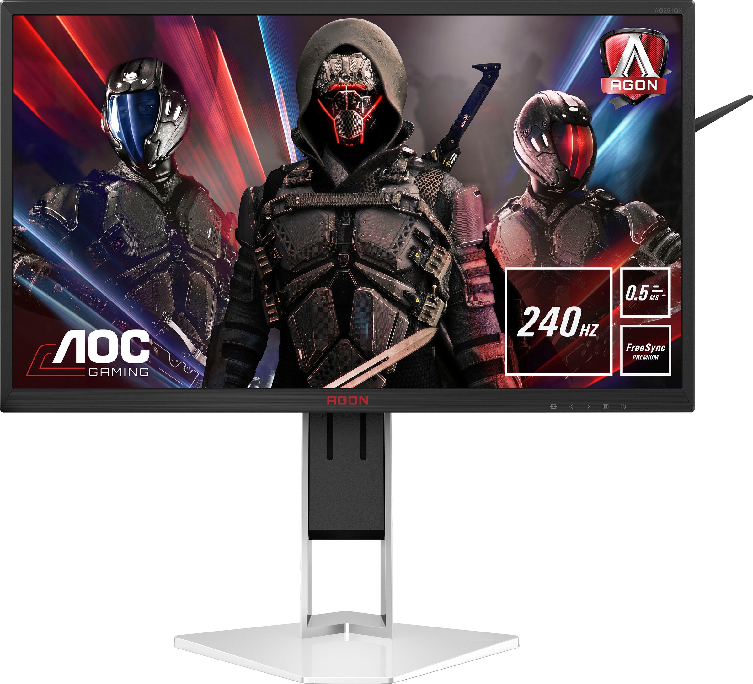 AOC LCD-Monitor »AG251FZ2E«, 62,2 cm/24,5 Zoll, 1920 x 1080 px, Full HD, 0,5 ms Reaktionszeit, 240 Hz