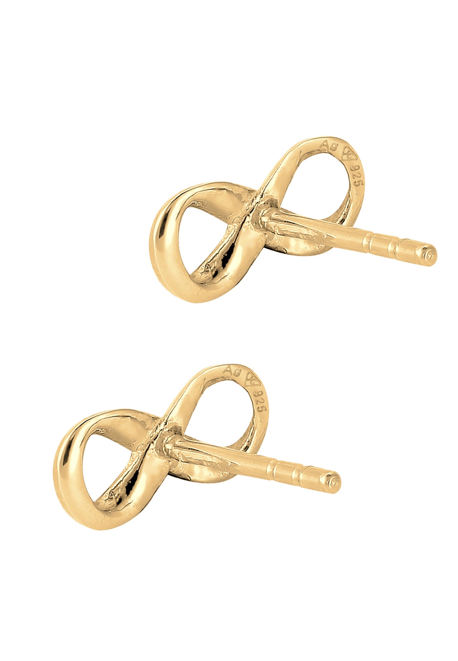 Elli Schmuckset »Infinity Symbol Armband Ohrstecker Set 925 Silber«