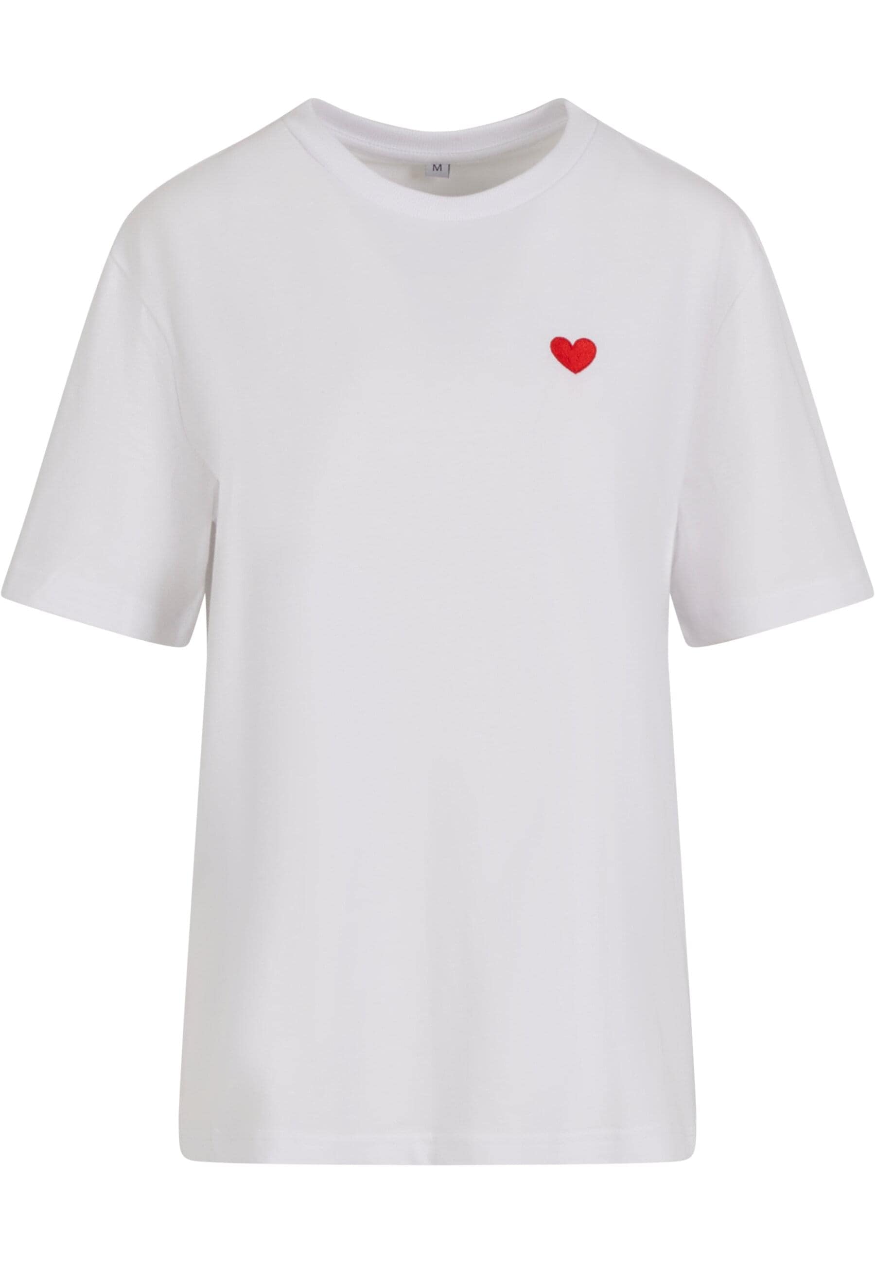 Miss Tee T-Shirt "Miss Tee Heart Shape EMB Tee" 1 Stk. günstig online kaufen