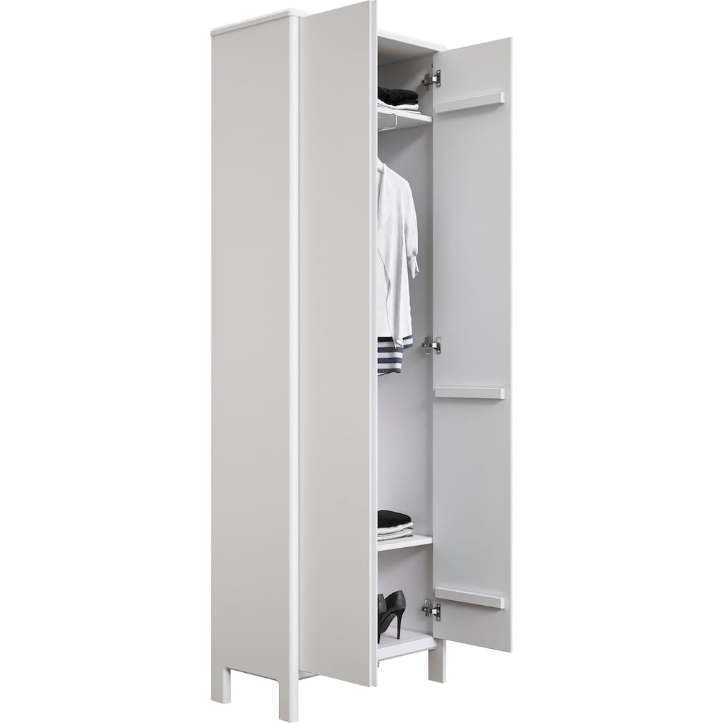 Home affaire Garderobenschrank »Luven«, zertifiziertes Massivholz, Höhe 192 cm