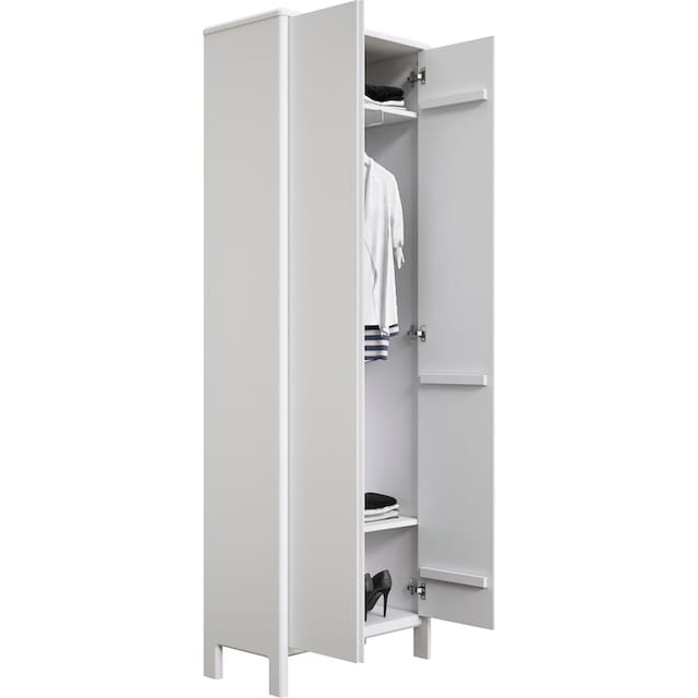 Home affaire Garderobenschrank »Luven«, aus Massivholz, Höhe 192 cm | BAUR