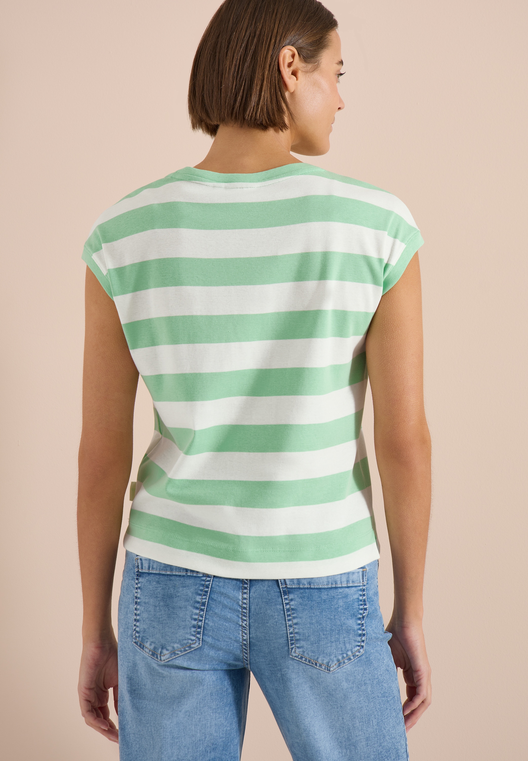 Cecil T-Shirt Mit Printdetail