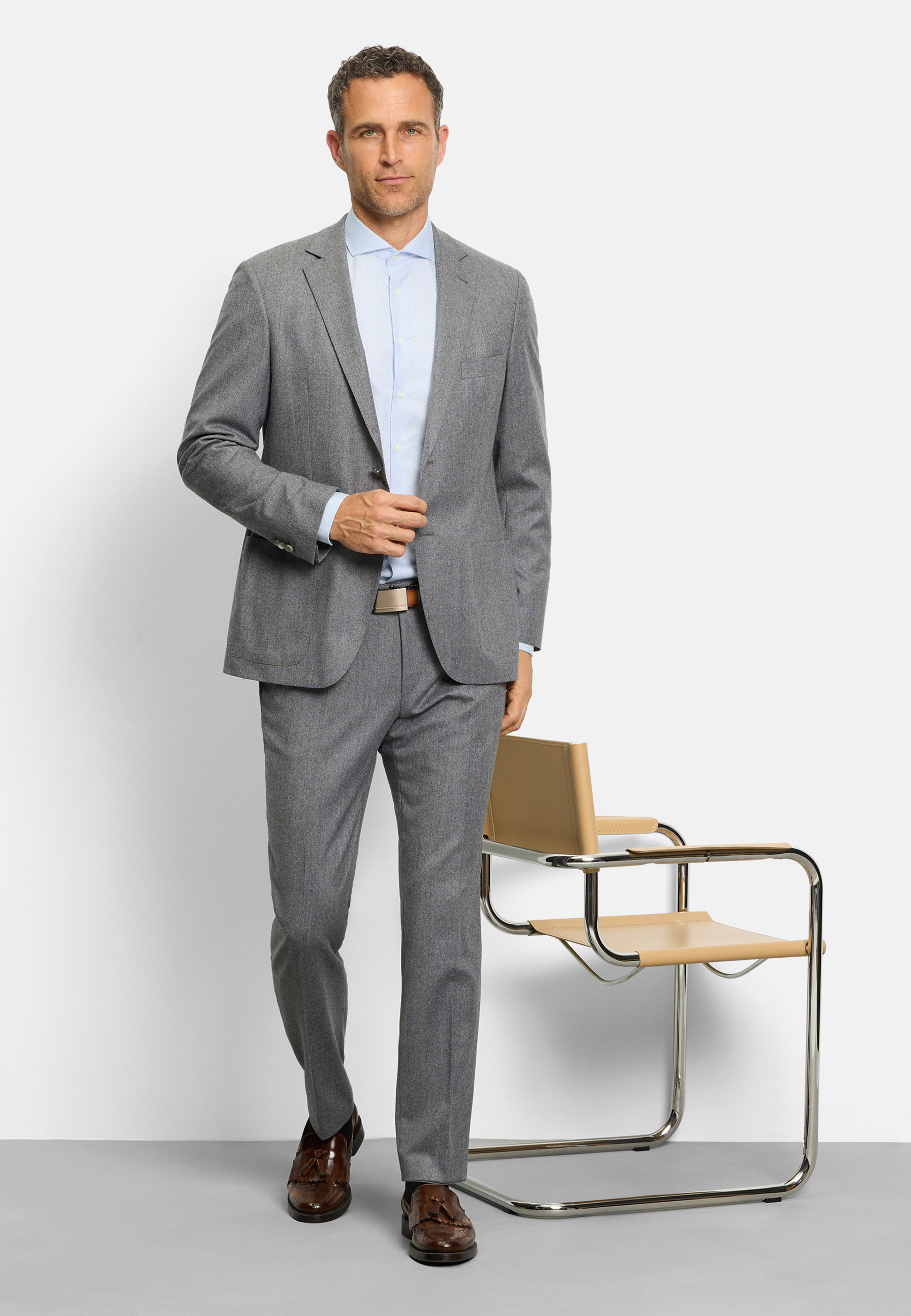 Thumbnail - OLYMP Businesshemd "OLYMP Level Five, body fit, Haifisch"