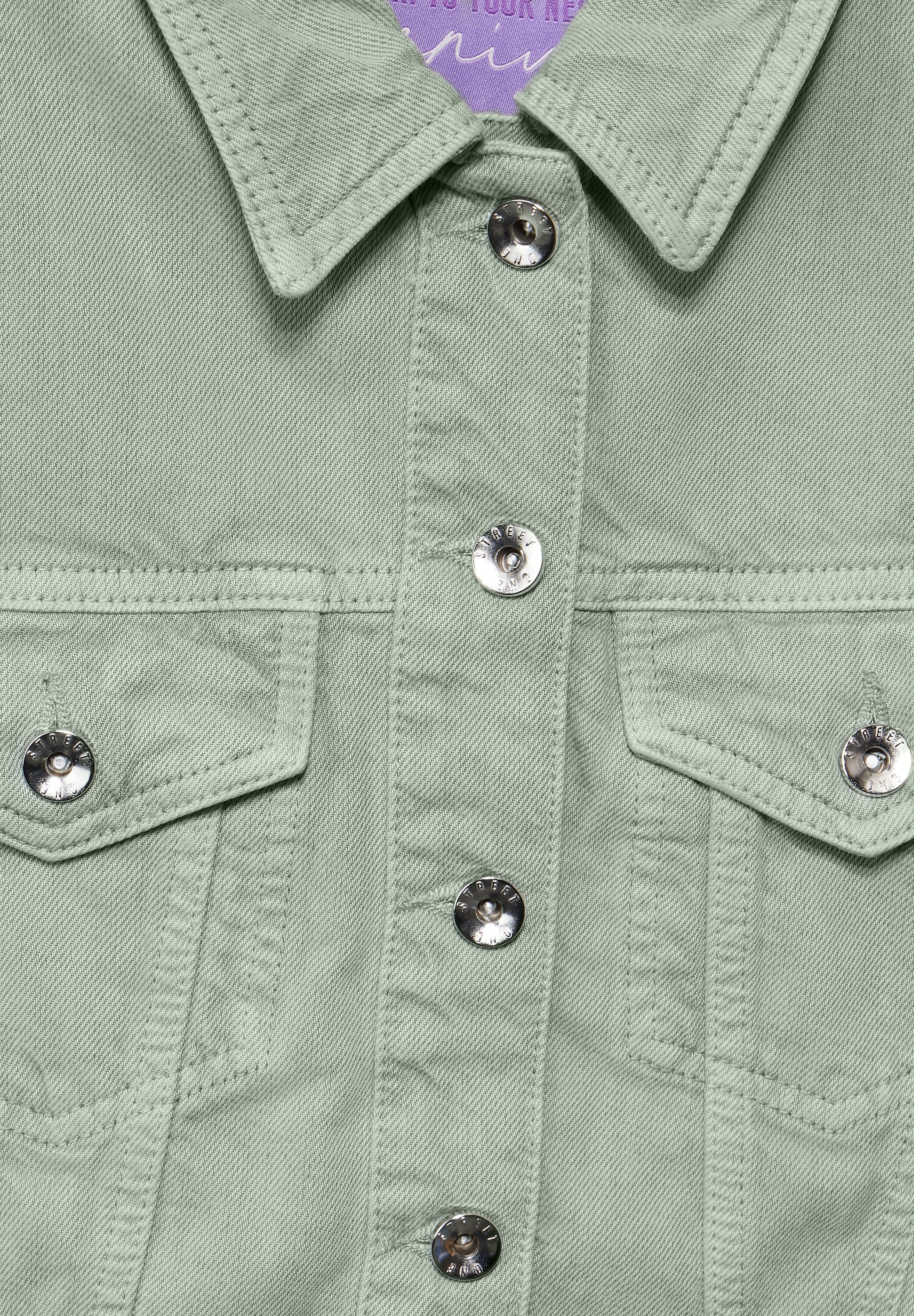 STREET ONE Jeansjacke, ohne Kapuze, mit Brusttaschen