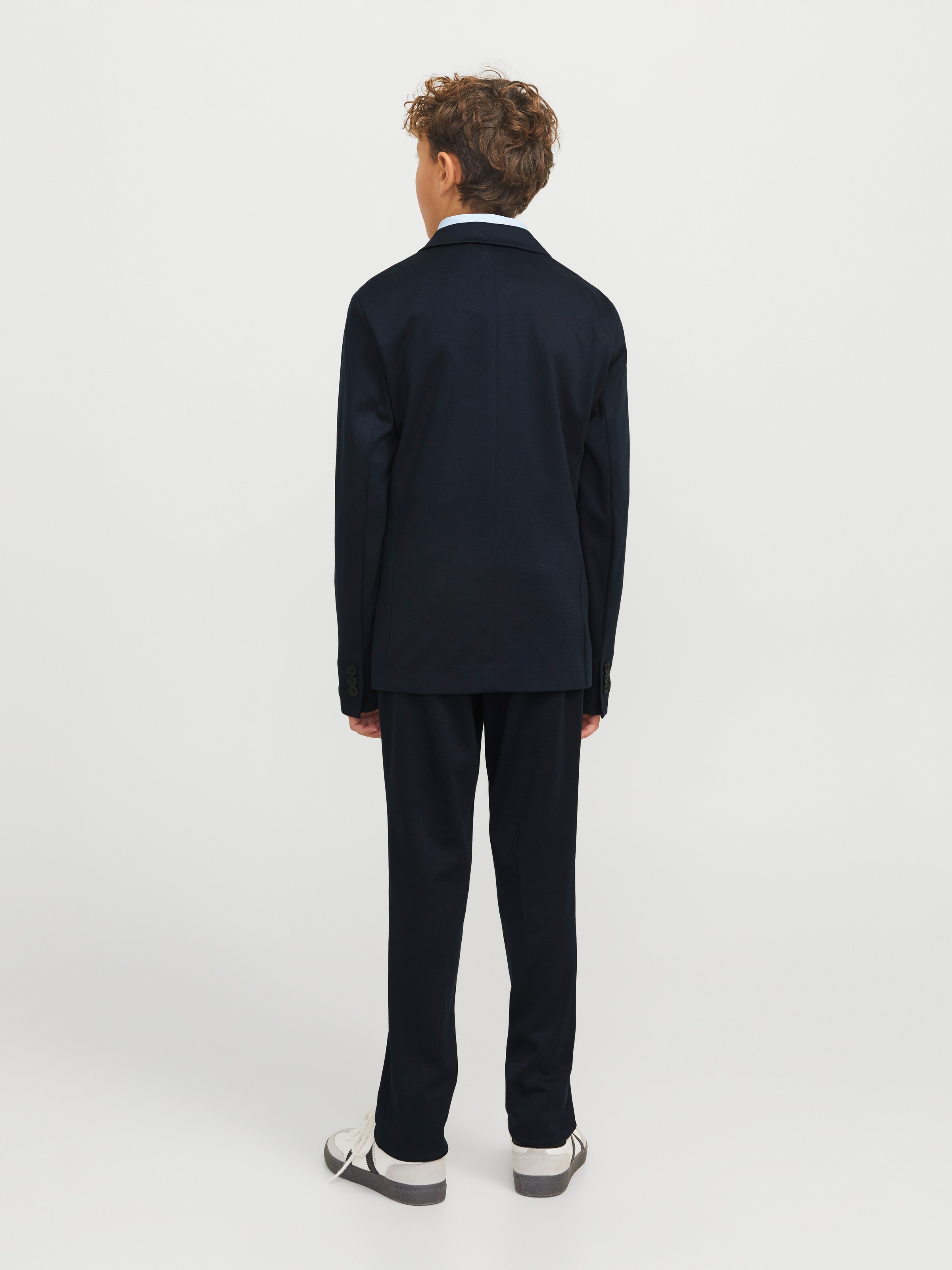 Jack & Jones Junior Anzughose »JJEJAXON bietet Komfort durch elastische Passform«, unifarben, modisch, slim fit, Web