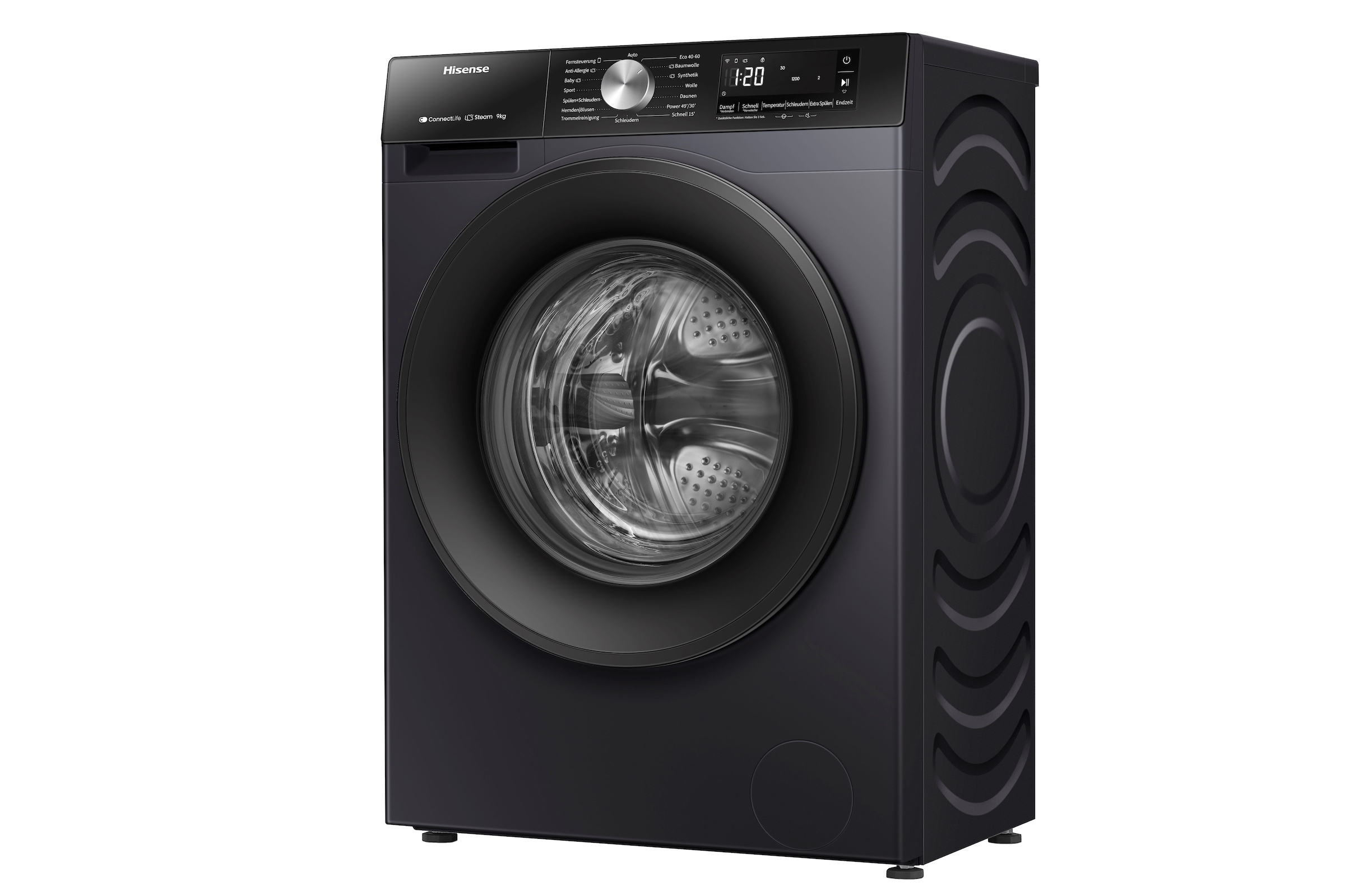 Hisense Waschmaschine »WF3S9043BB3«, 9 kg, 1400 U/min, Wifi-ConnectLife
