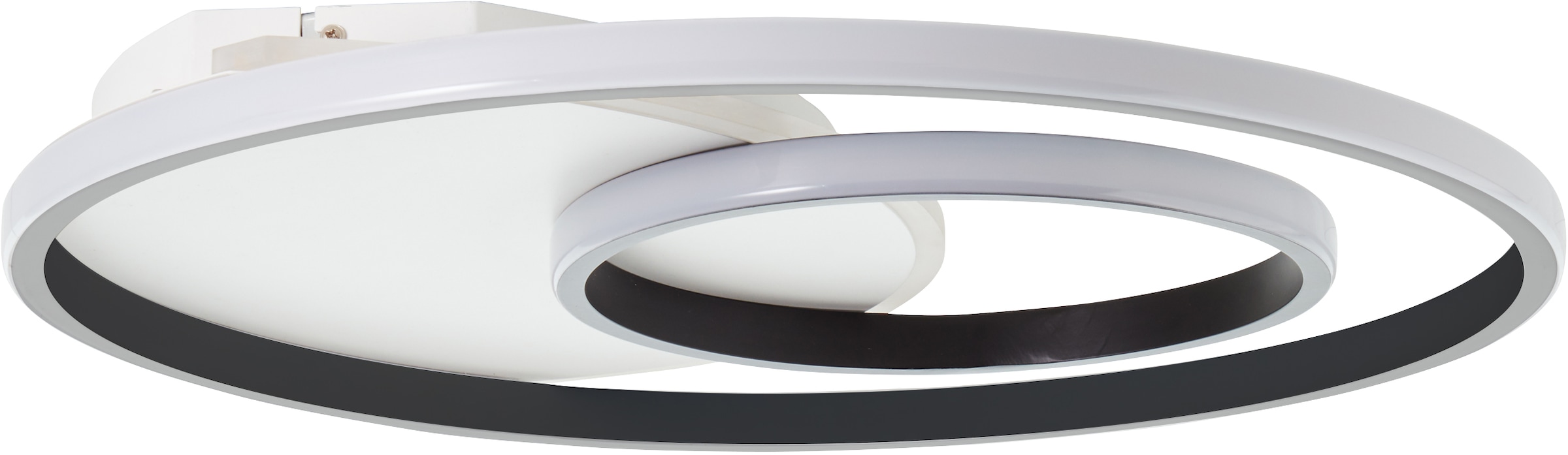Brilliant LED Deckenleuchte »Merapi«, 1 flammig-flammig, Ø 50,8 cm, 4100  lm, warmweißes Licht, Metall/Kunststoff, weiß/schwarz | BAUR