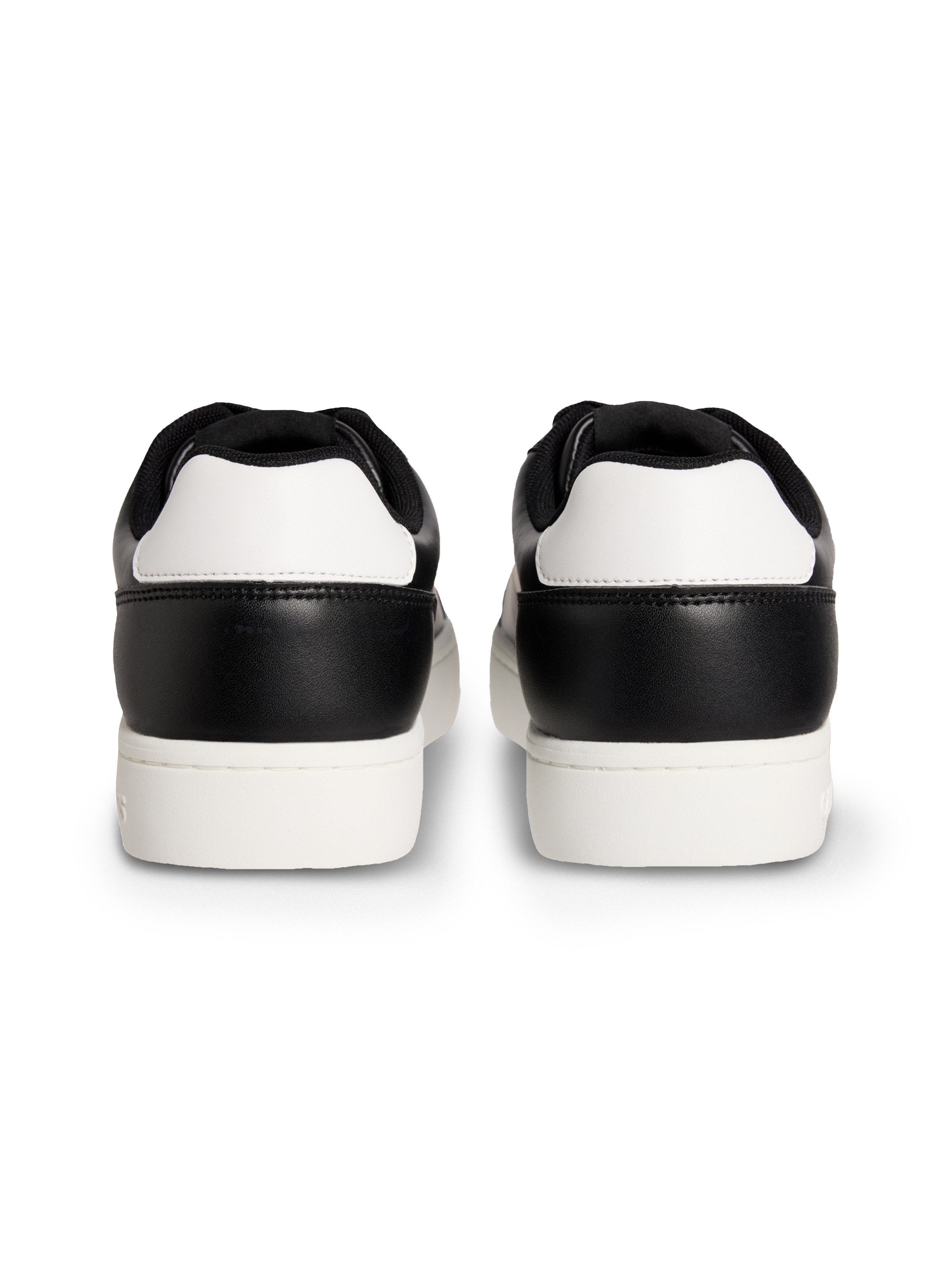 Calvin Klein Jeans Plateausneaker »CLASSIC CUPSOLE MONO LTH WN«, Schnürschuh, Halbschuh, Freizeitschuh mit seitlichem Logo