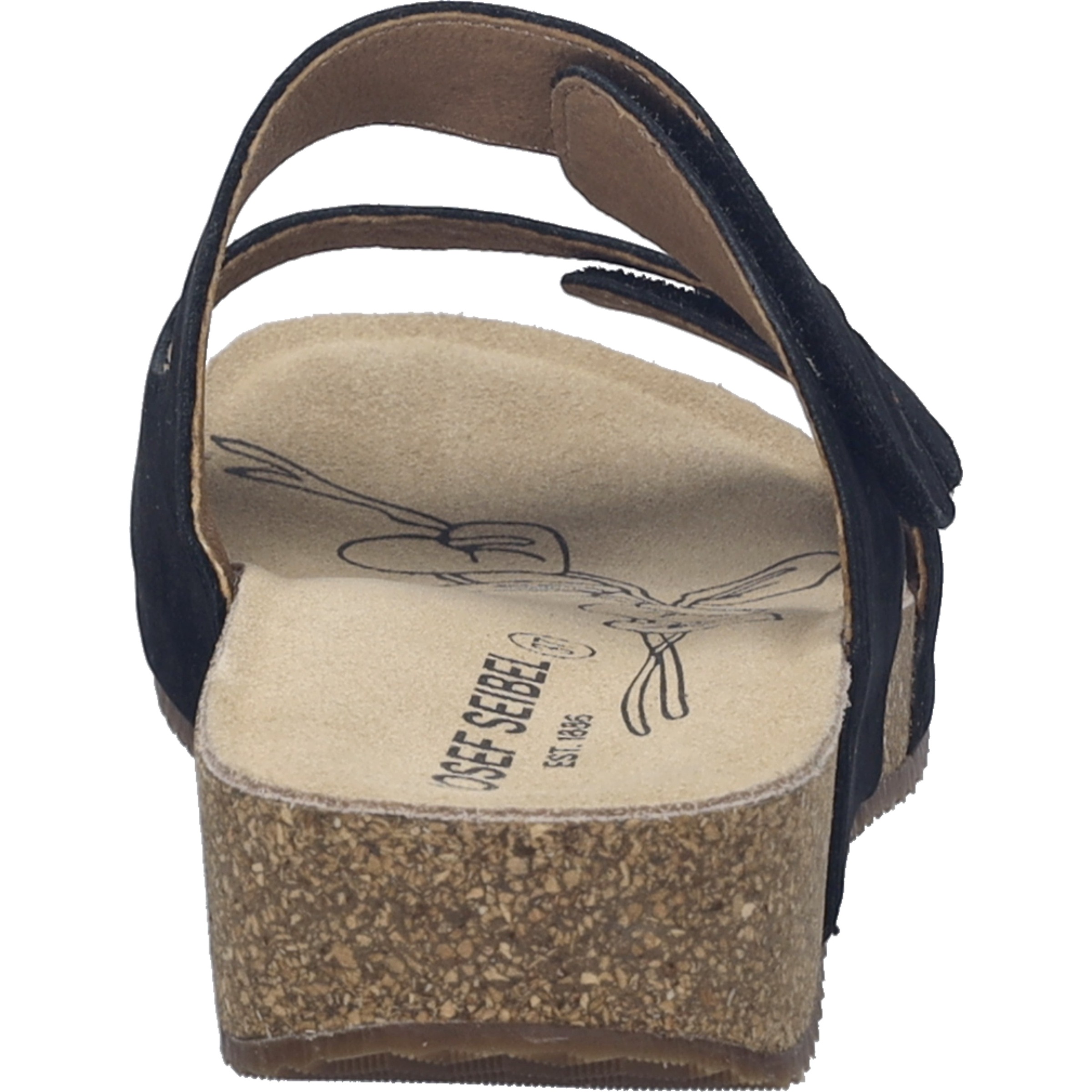 Sandale JOSEF SEIBEL "Tonga 71, schwarz", Damen, Gr. 42, schwarz, Obermaterial: 100% Rindsleder Leather cow., Schuhe Sandale 3