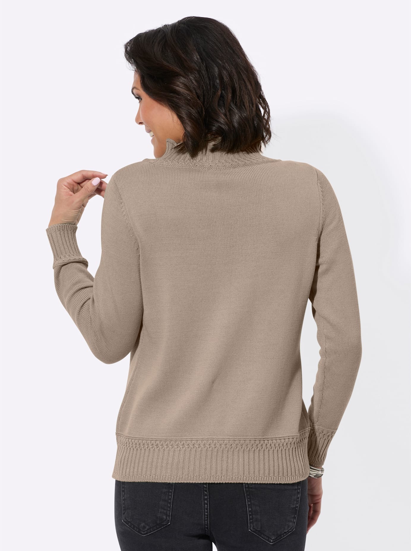 Casual Looks Stehkragenpullover »Stehkragen-Pullover«