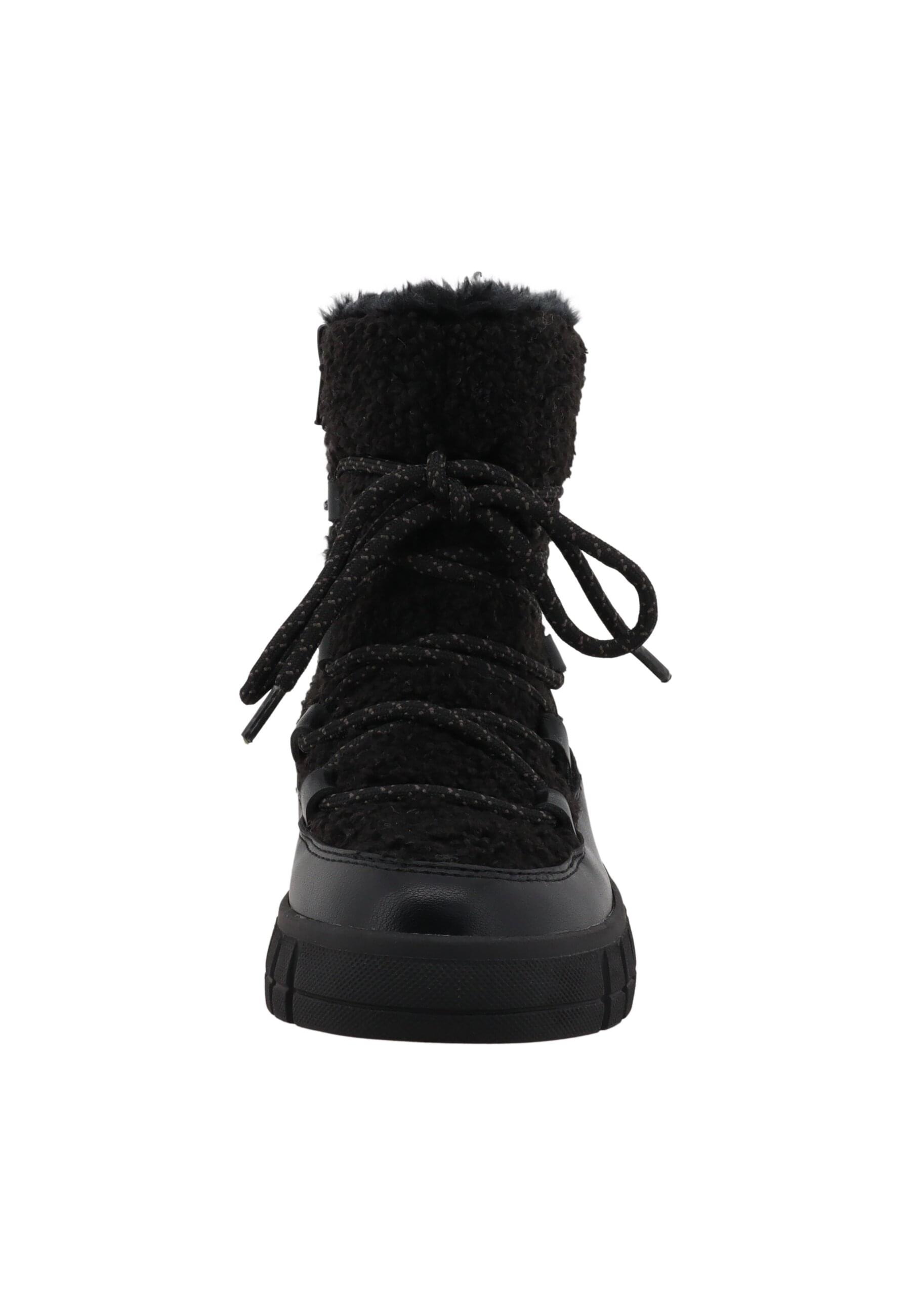Stiefel TOM TAILOR "Tom Tailor Tall Boots", Mädchen, Gr. 39, schwarz, unifarben, Schuhe Stiefel