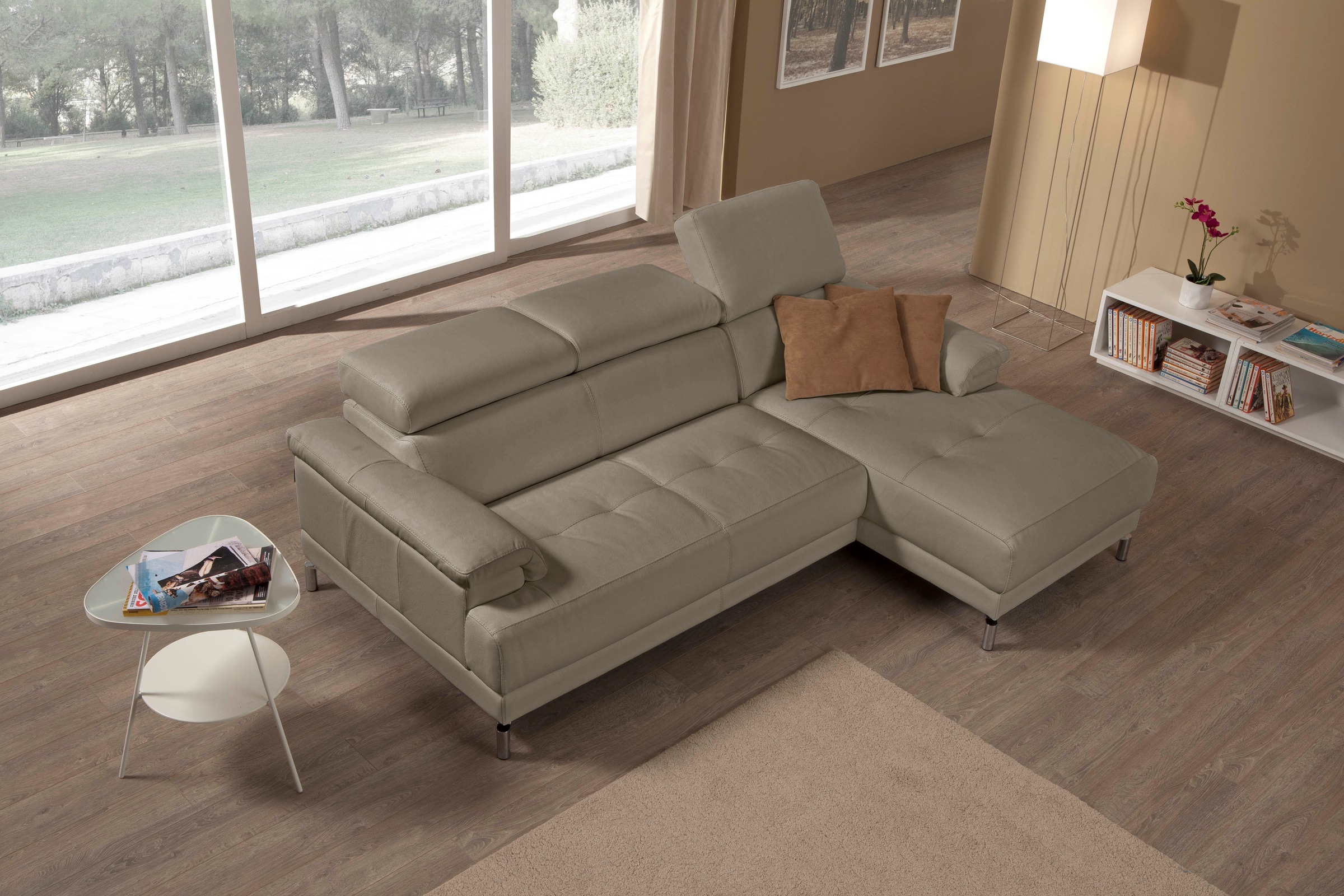 Egoitaliano Ecksofa "Soul, Design und Sitzkomfort auf hohem Niveau, tolle D günstig online kaufen