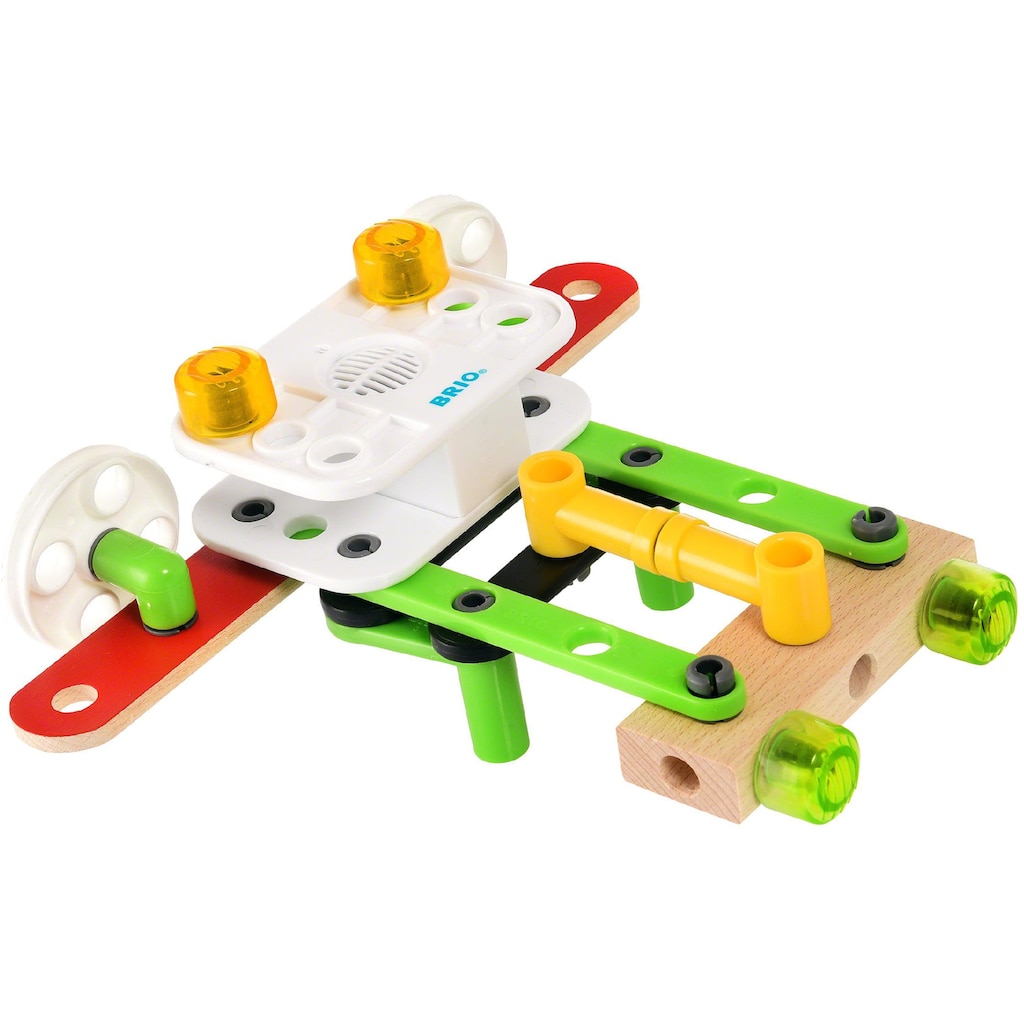 BRIO® Konstruktions-Spielset »Builder Record & Play Set«, (68 St.)