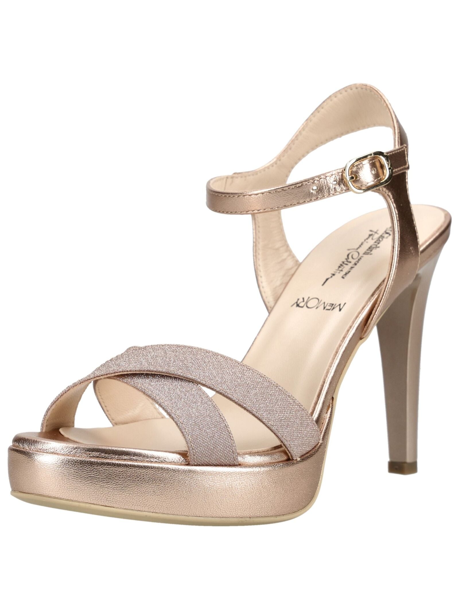 Nero Giardini High-Heel-Sandalette "Nero Giardini Sandalen Leder/Textil" günstig online kaufen