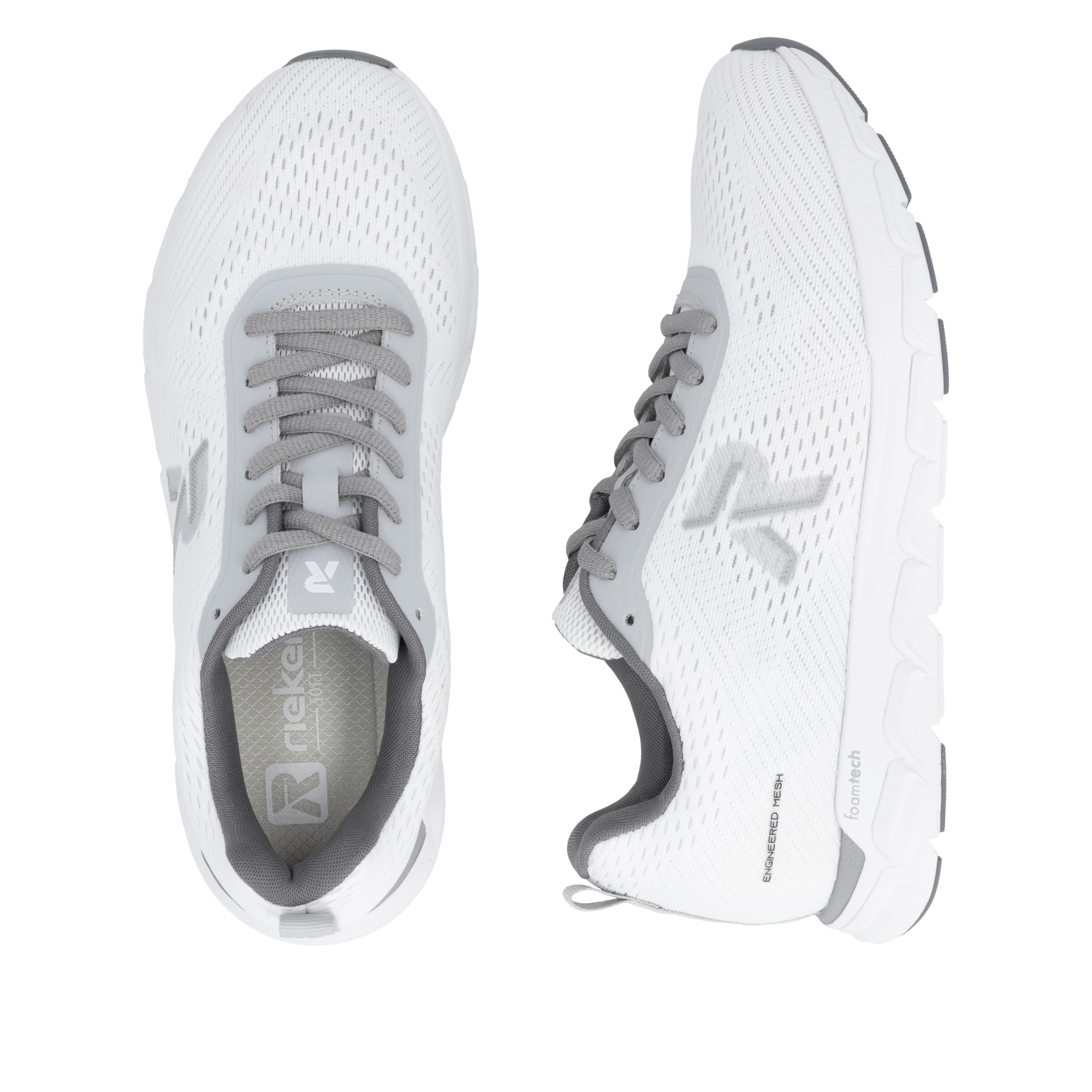 Rieker Sport Sneaker White 44 2