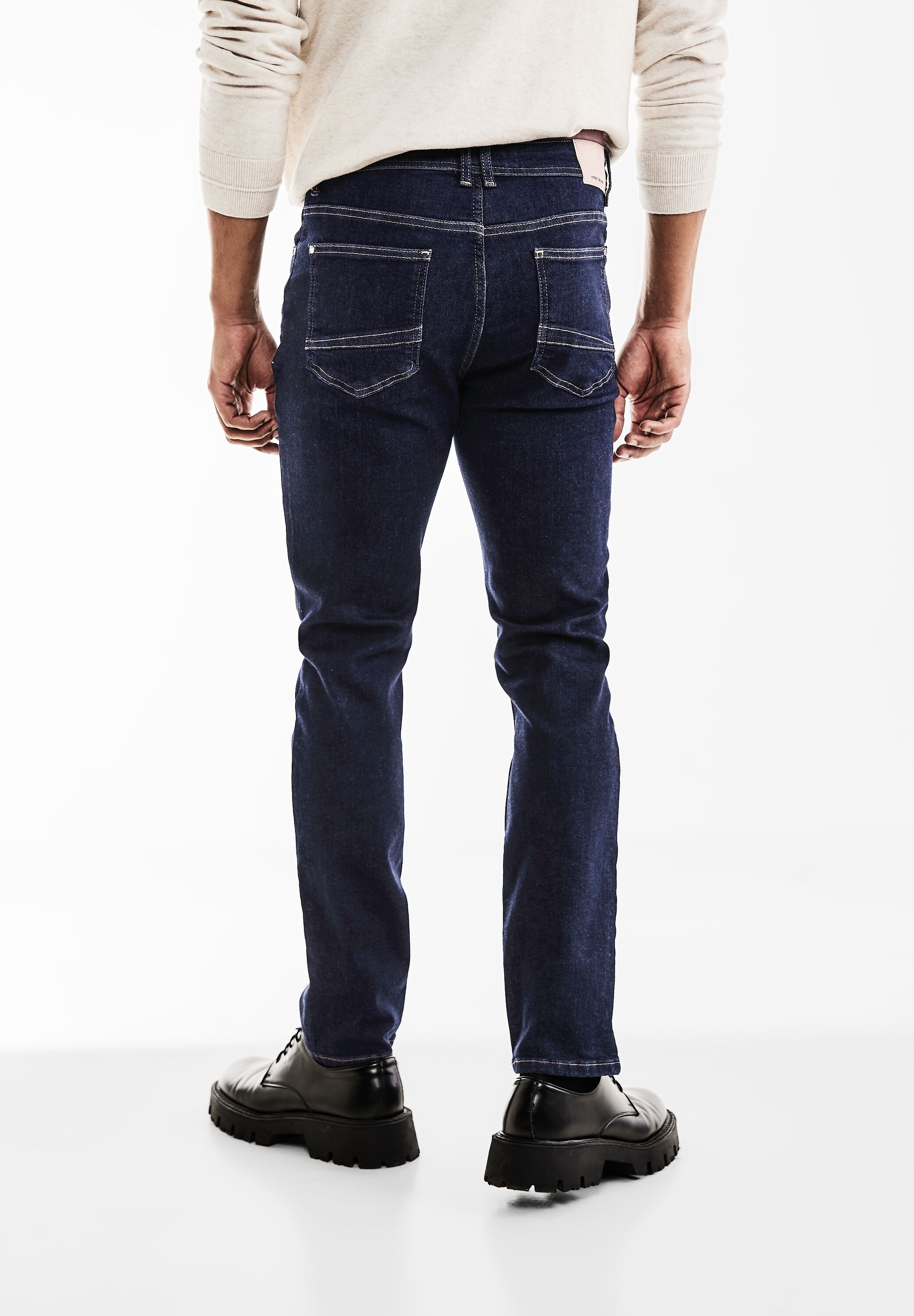 STREET ONE MEN Gerade Jeans, Middle Waist