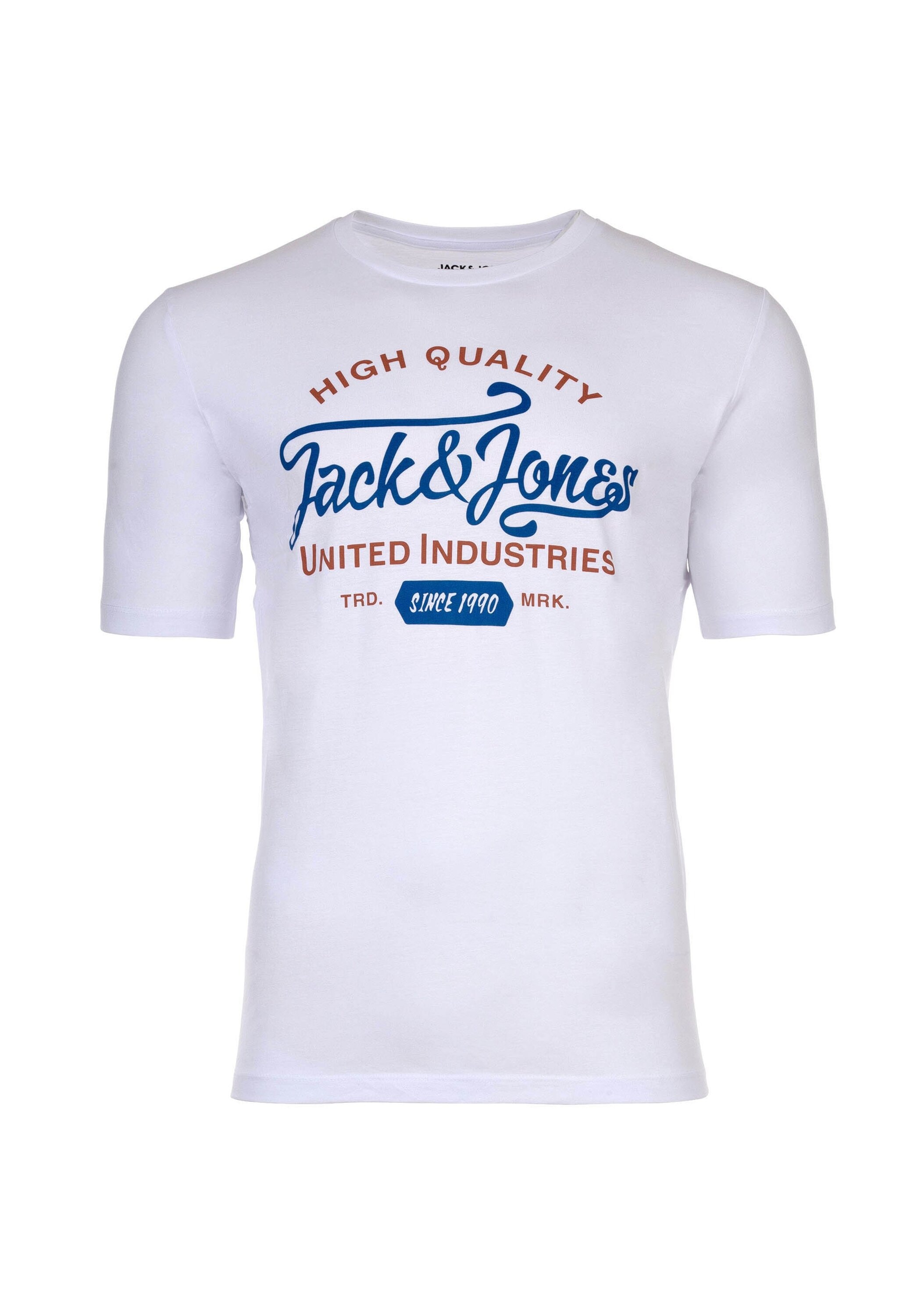 Jack & Jones T-Shirt »T-Shirt JJLEOGRA TEE CREW NECK 5PK 5er Pack«