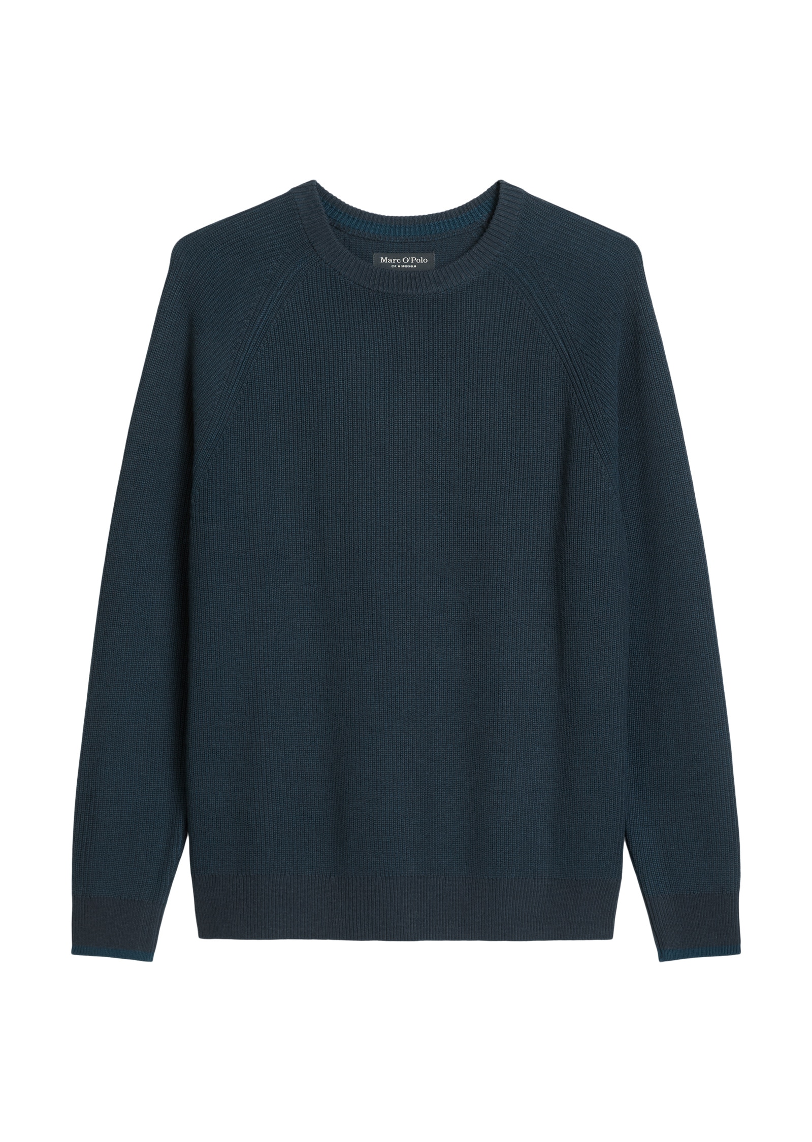 Marc O'Polo Rundhalspullover »aus weichem Baumwoll-Schurwoll-Mix«