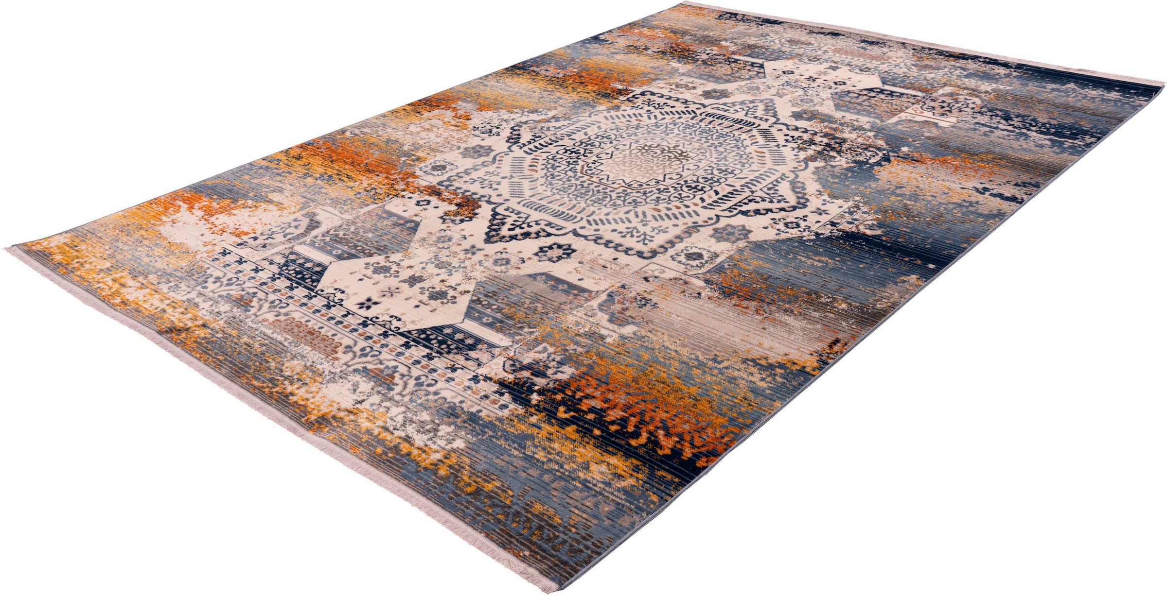 calo-deluxe Teppich »Valessa-909«, rechteckig, 5 mm Höhe, Wohnzimmer